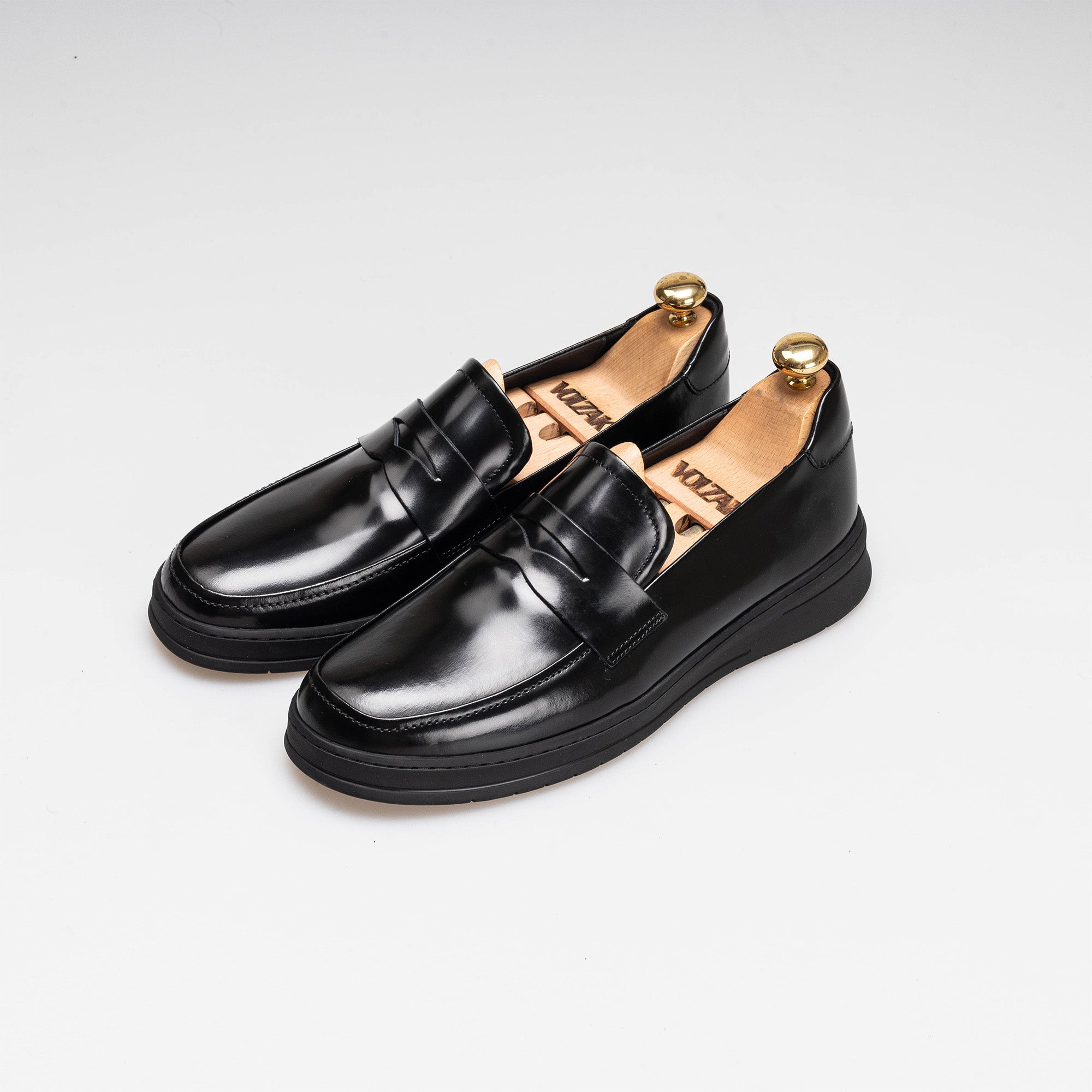 Volzak 3075 chaussure en cuir Démasquable Noir