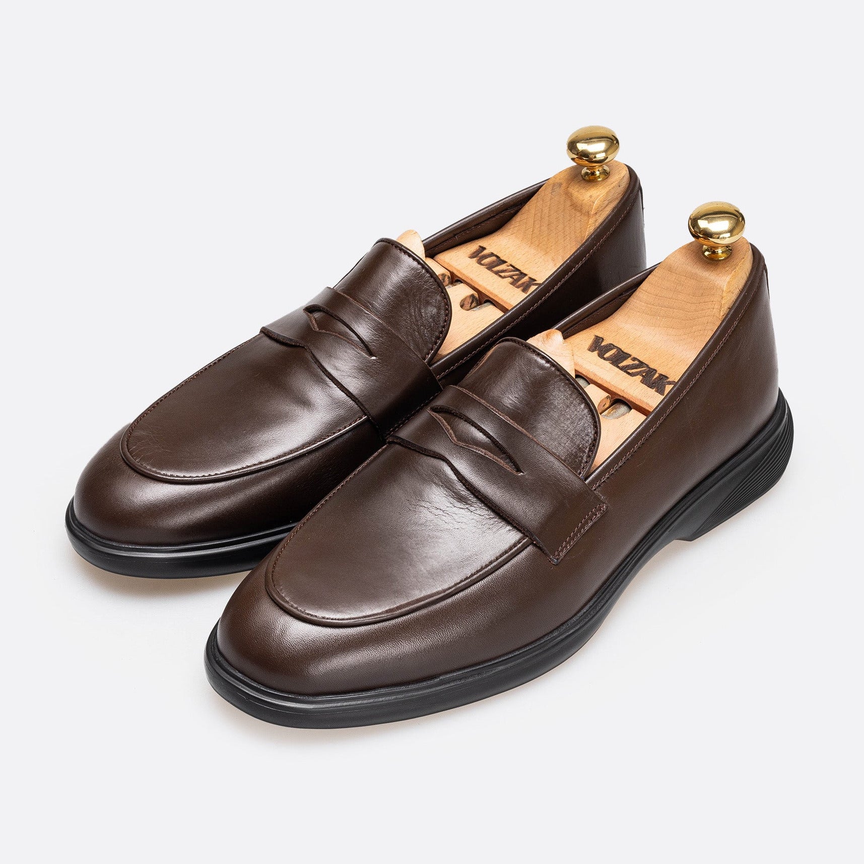 Volzak 2119 chaussure en cuir Marron