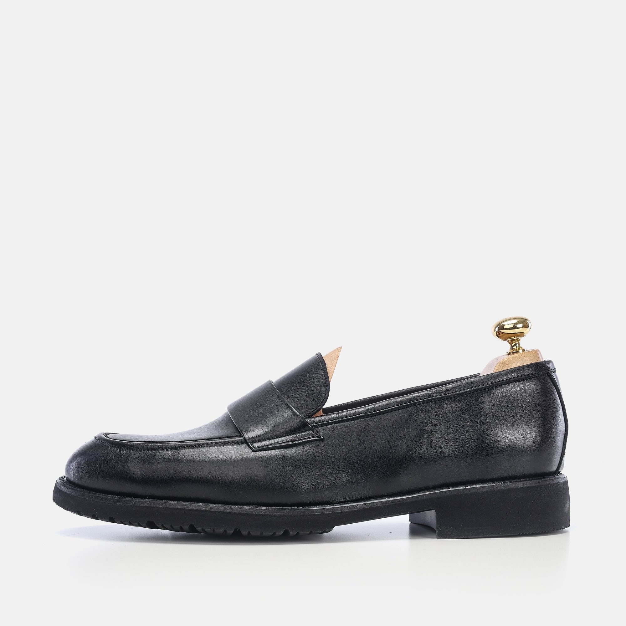 Volzak 5162 black leather shoe