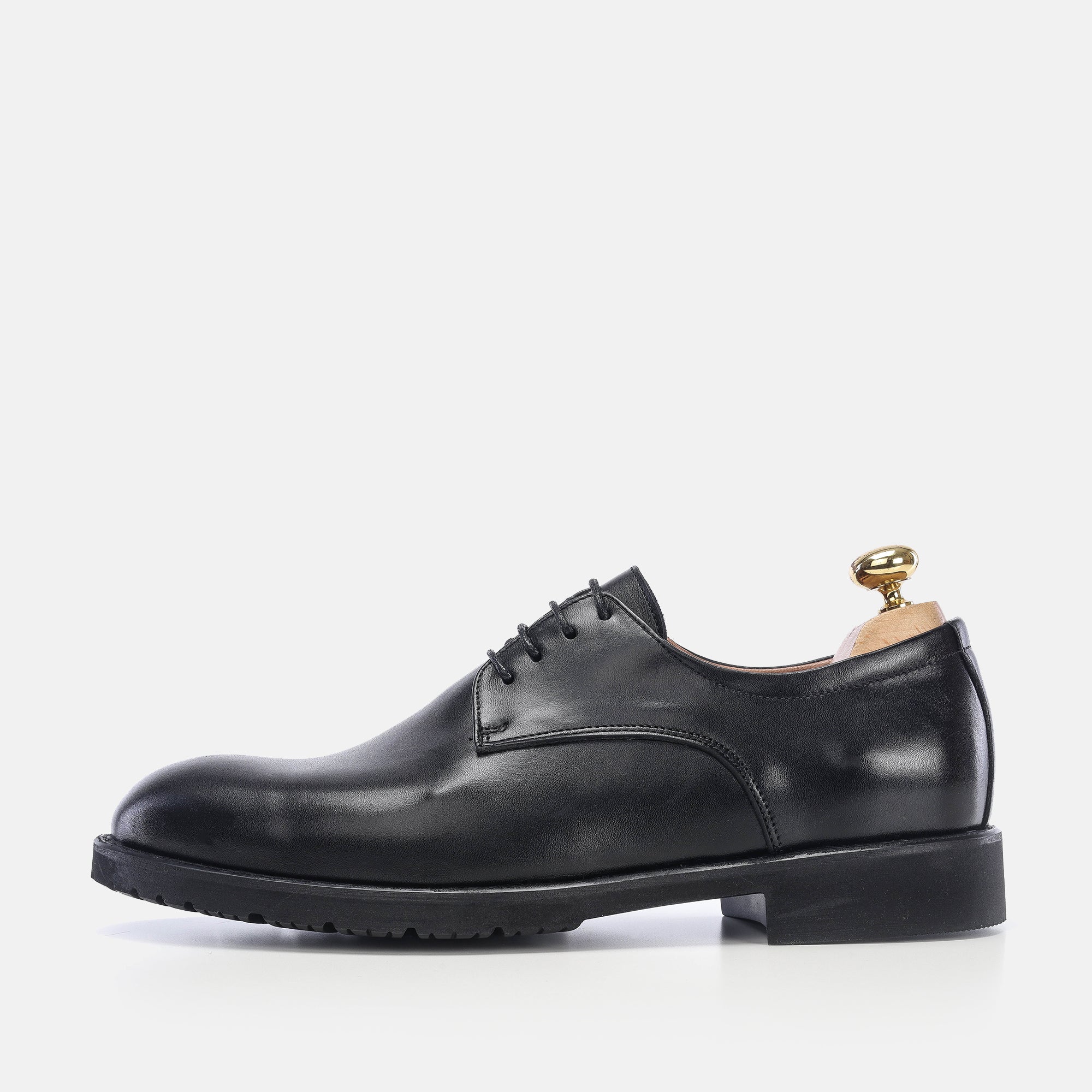 Volzak 5165 black leather shoe