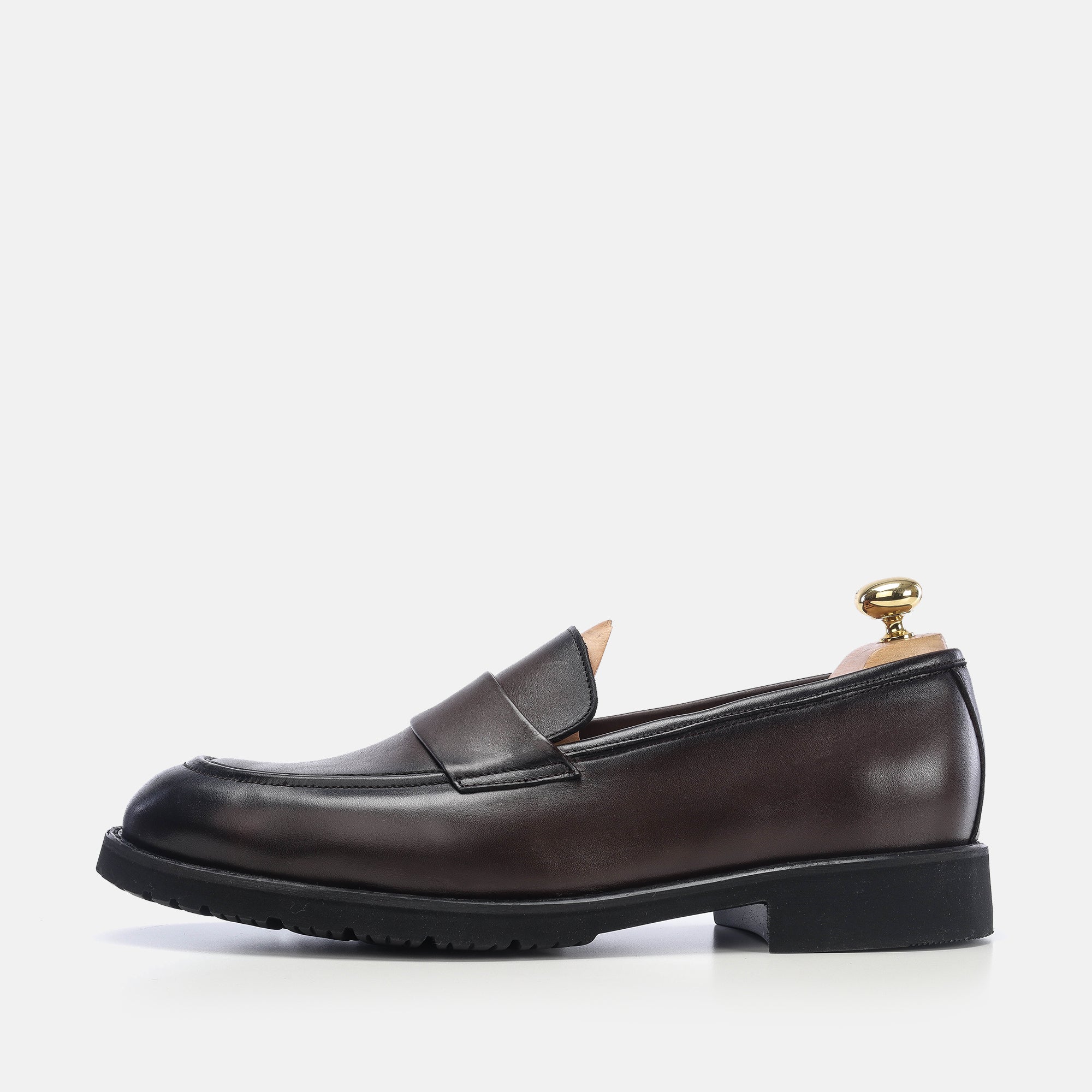 Volzak 5162 brown leather shoe