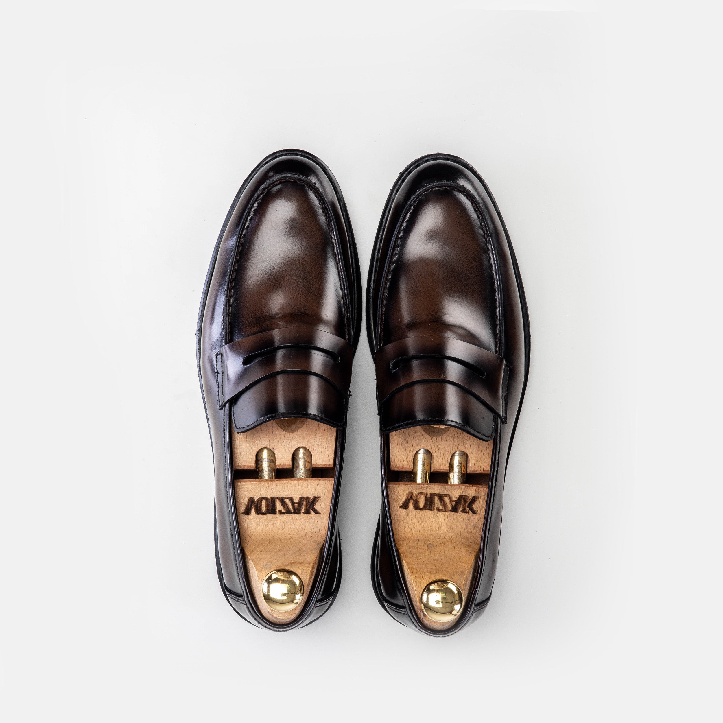 Volzak 5157 brown removable leather moccasin