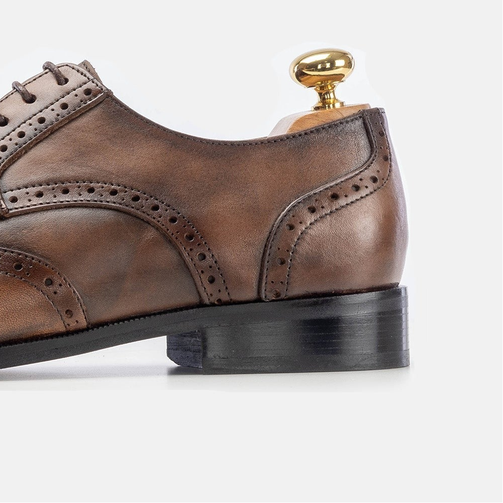 Volzak 1304 Chaussure en cuir Marron vintage