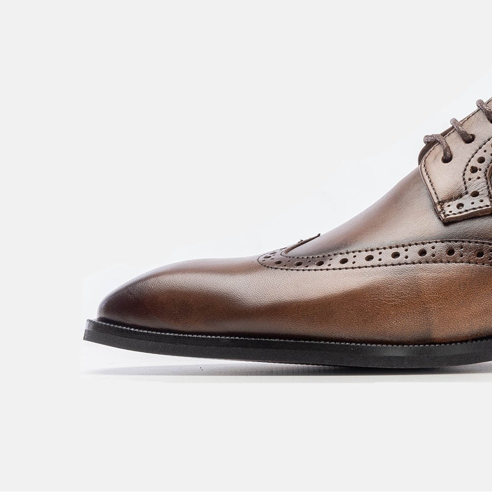 Volzak 1304 Chaussure en cuir Marron vintage