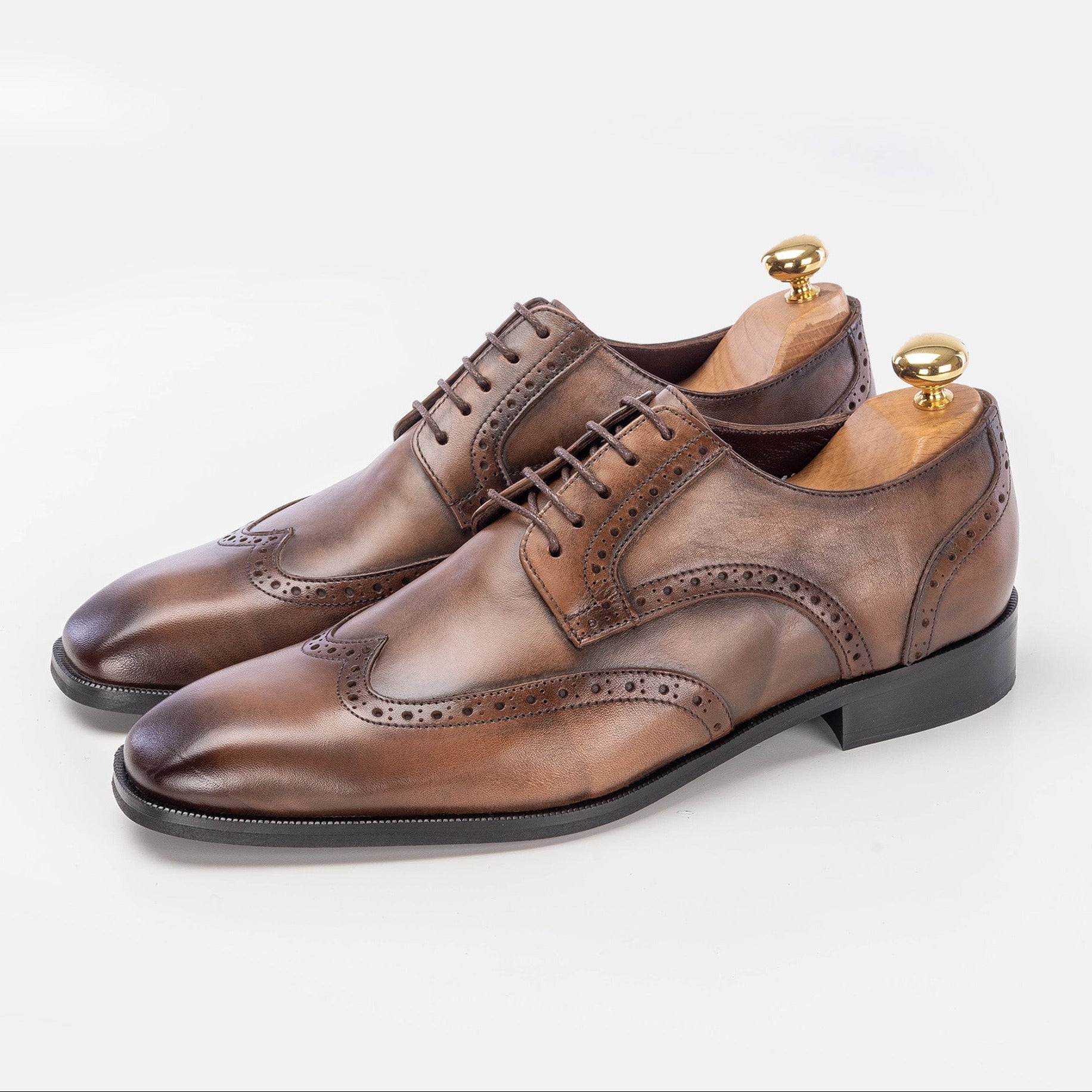 Volzak 1304 Chaussure en cuir Marron vintage