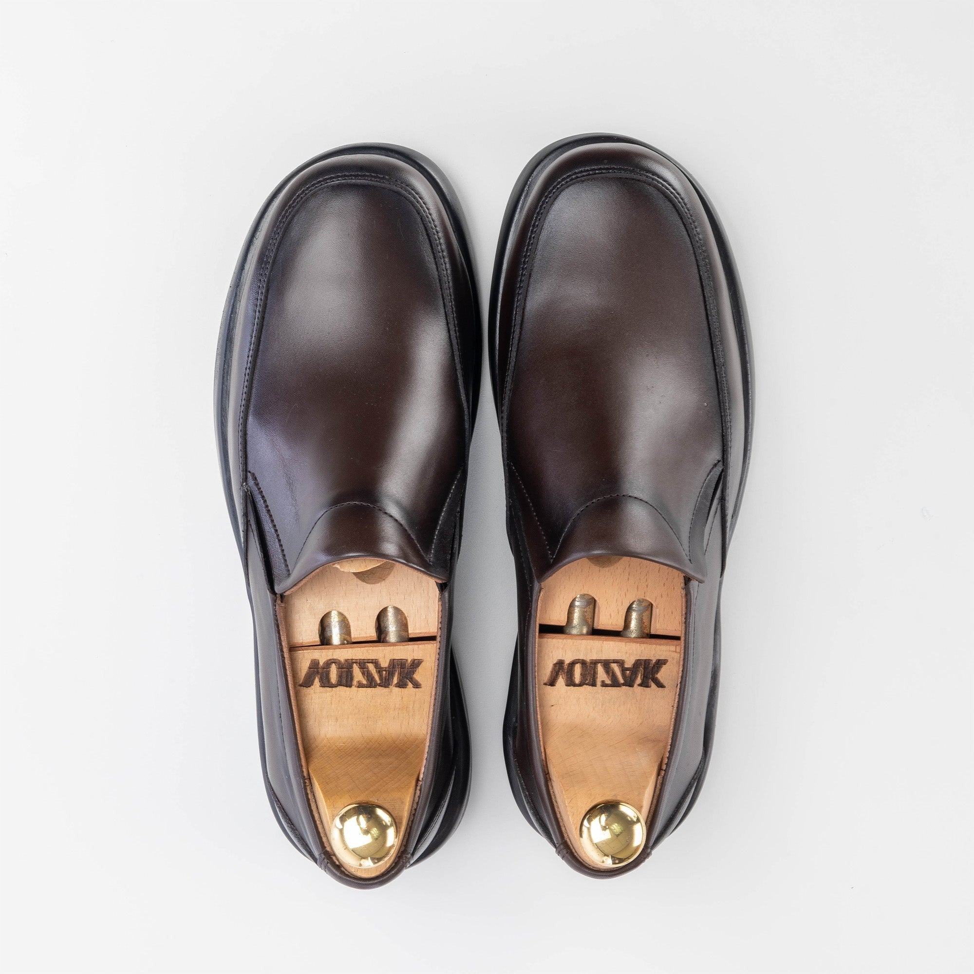 Volzak 5170 chaussure médicale en cuir marron