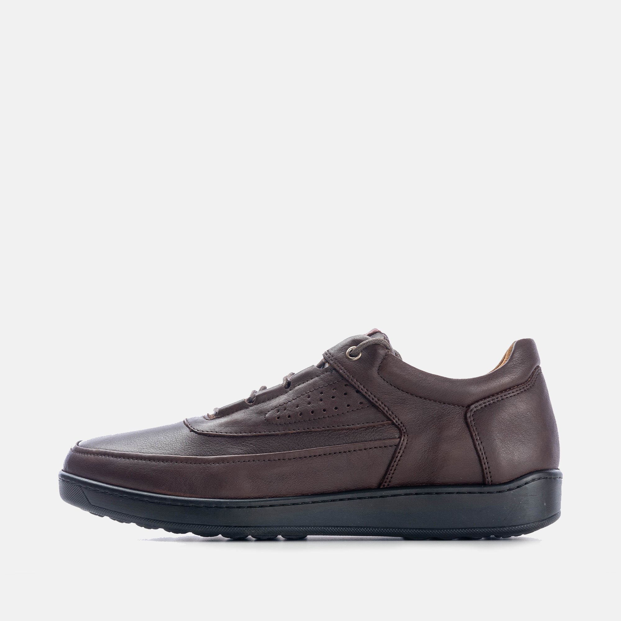 '''721 chaussure en cuir Marron