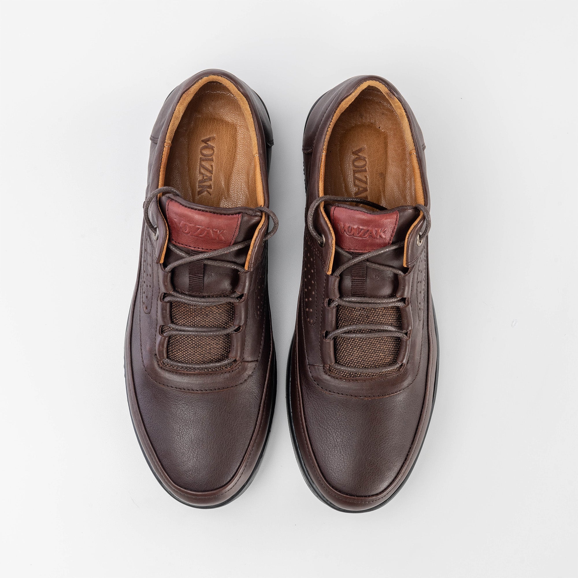 '''721 chaussure en cuir Marron