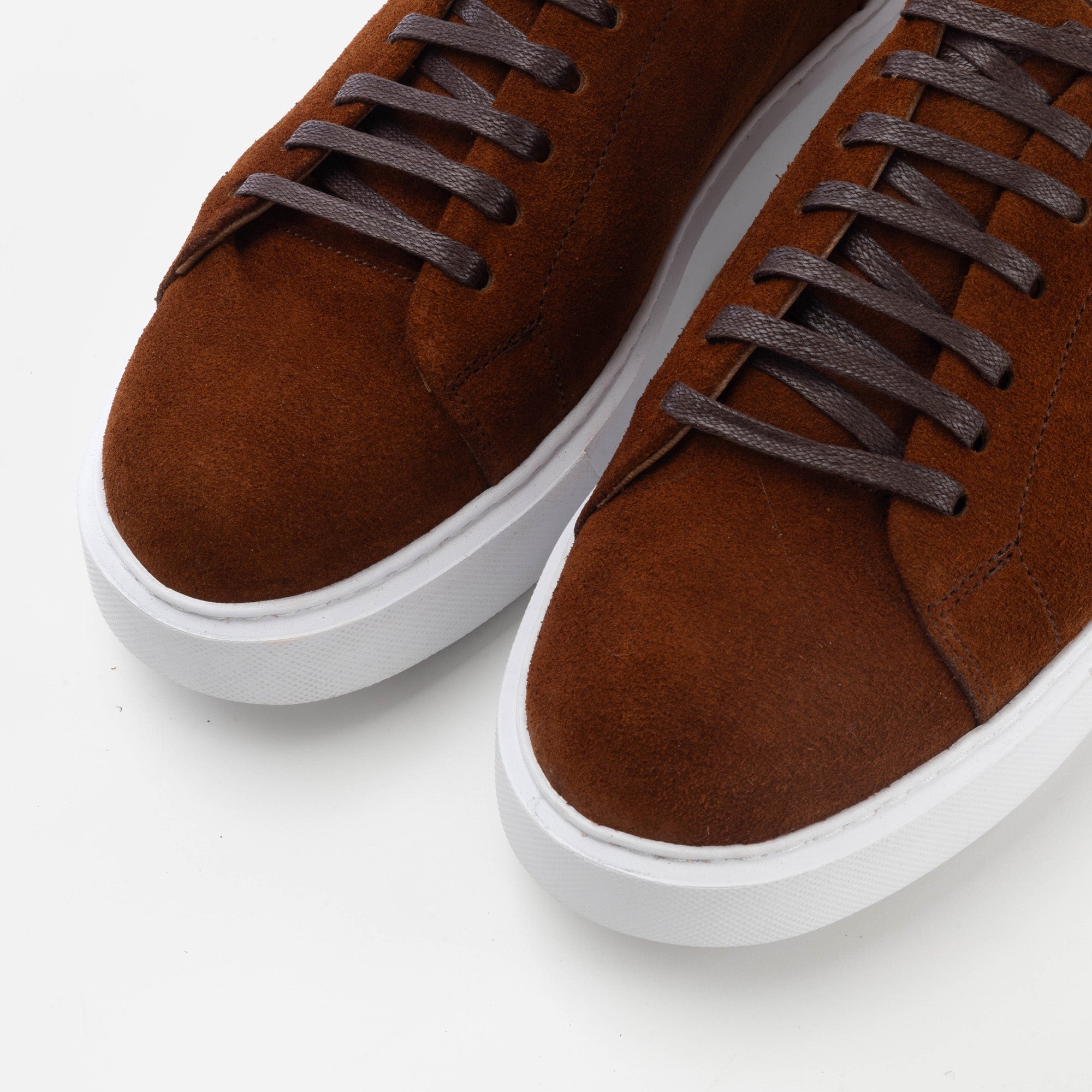 Volzak 5177 basket en daim camel