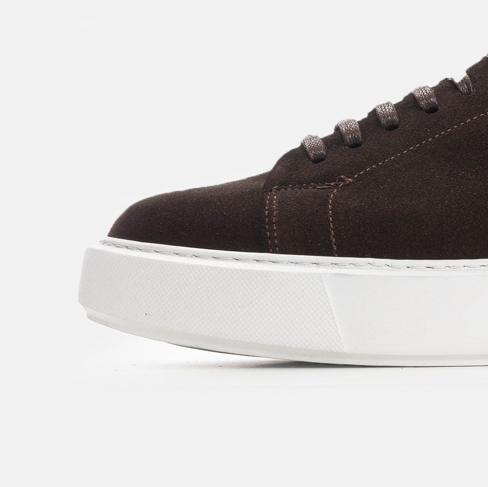 Volzak 5177 basket en daim marron