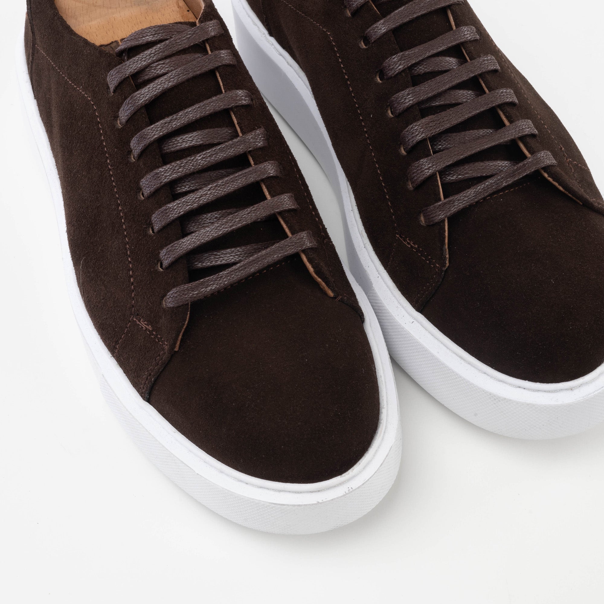 Volzak 5177 basket en daim marron