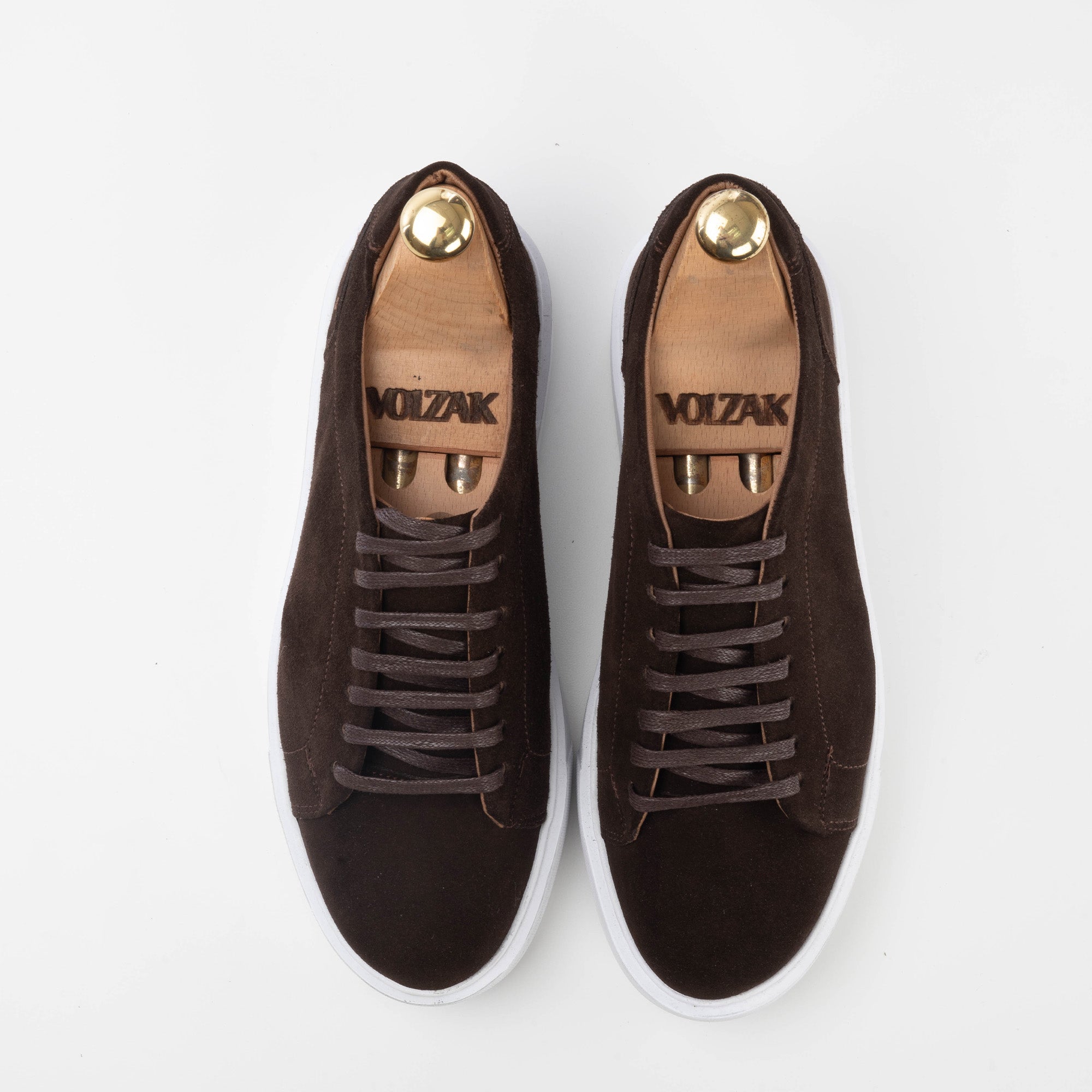 Volzak 5177 basket en daim marron