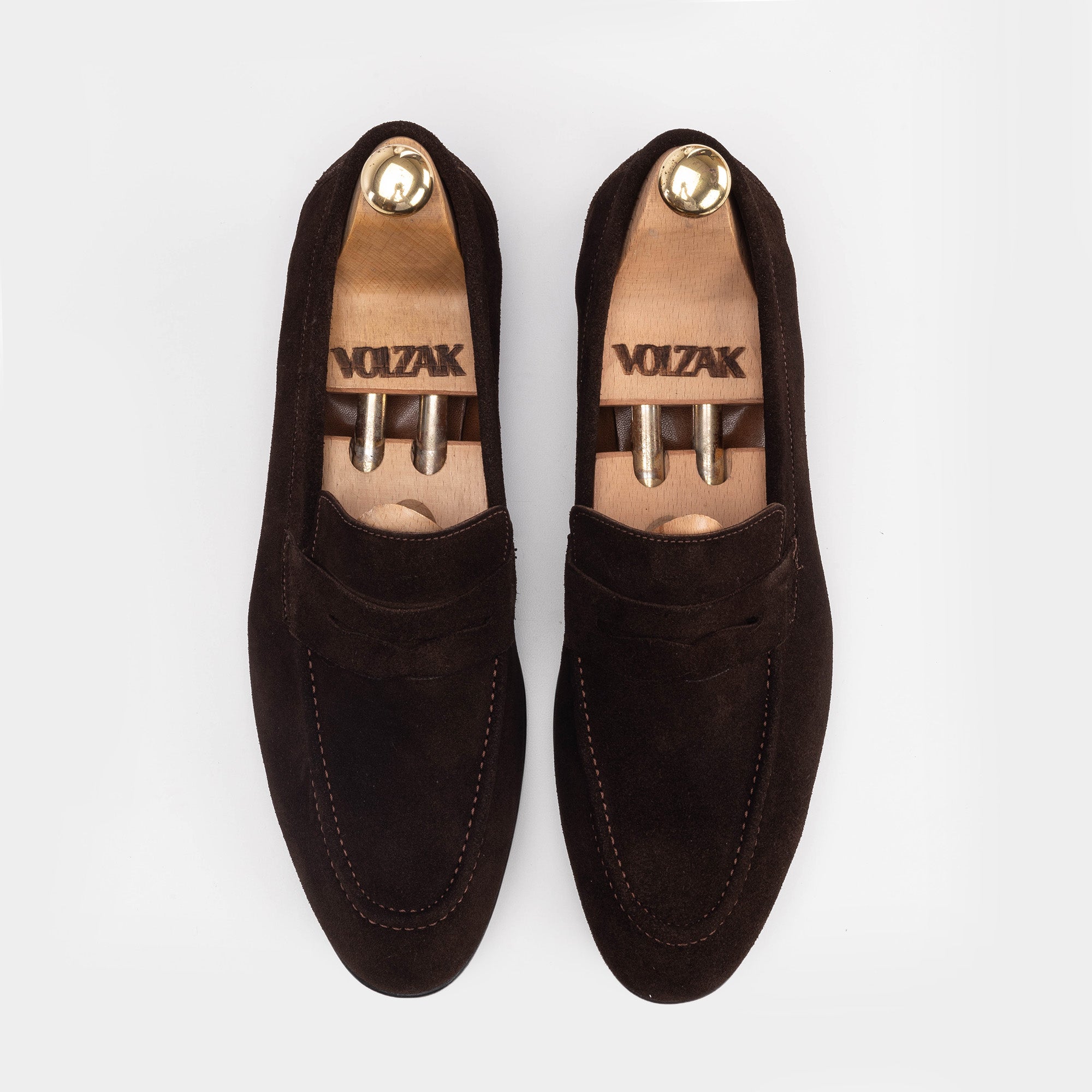 '''5209 chaussure en daim marron