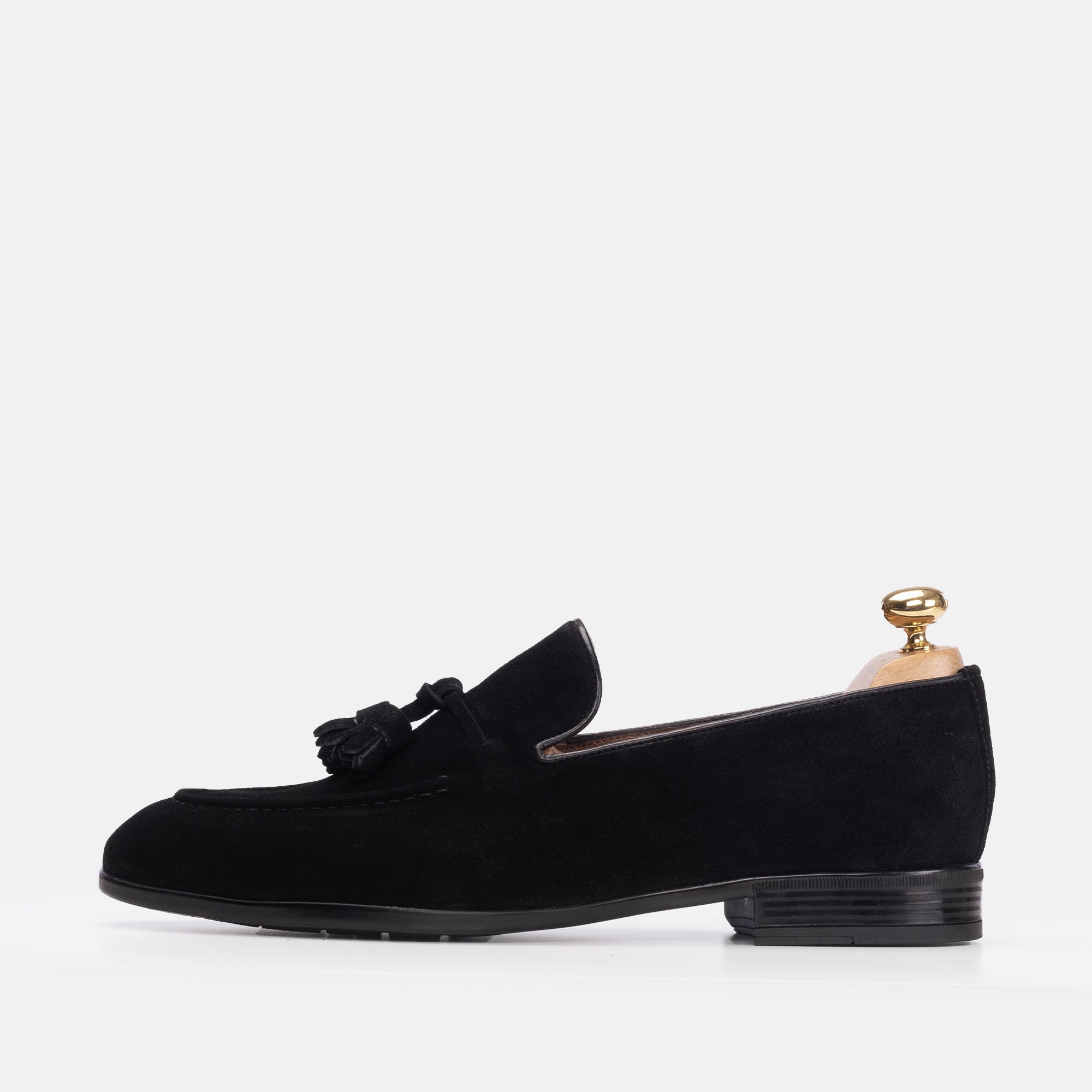 Volzak 5208 chaussure en daim noir