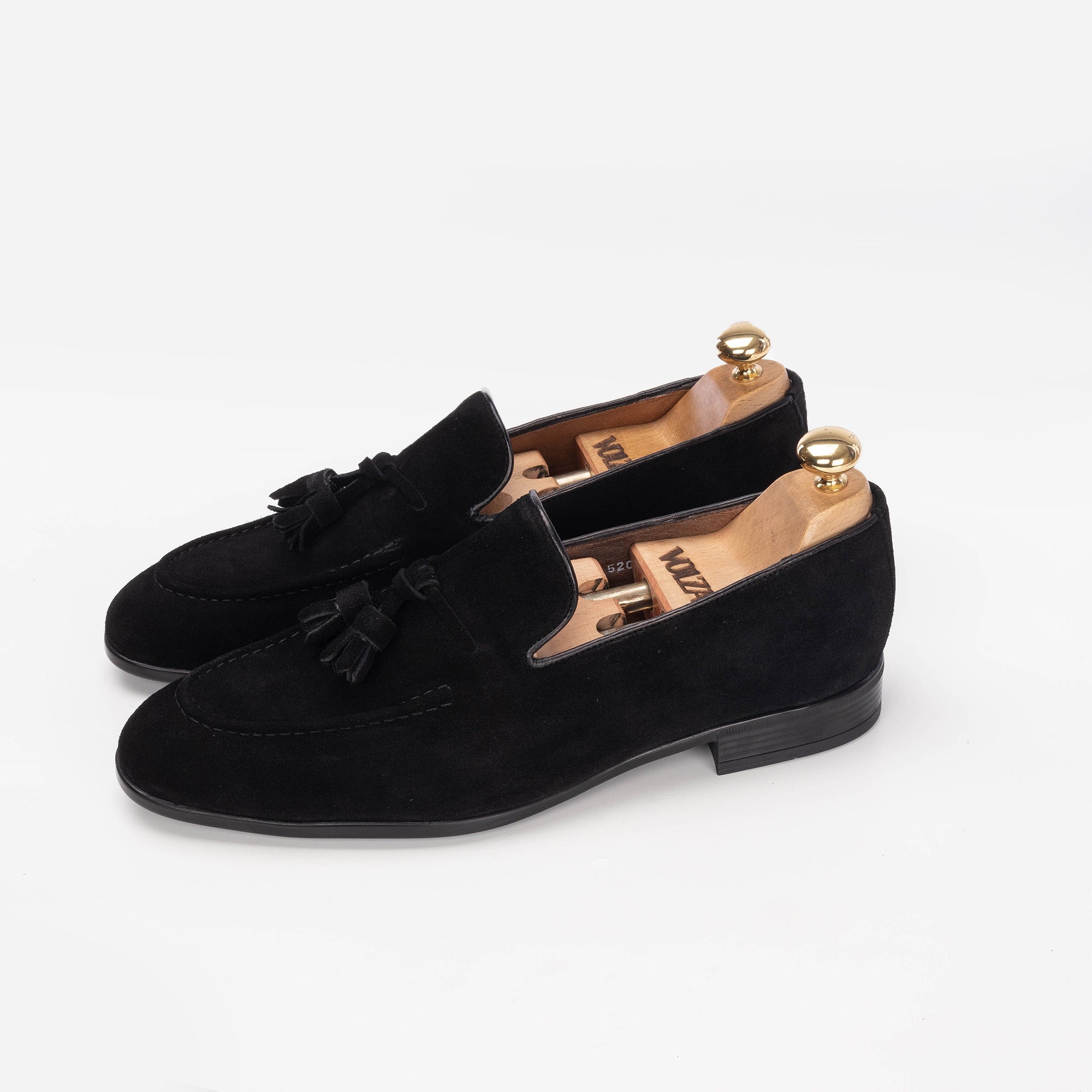 Volzak 5208 chaussure en daim noir