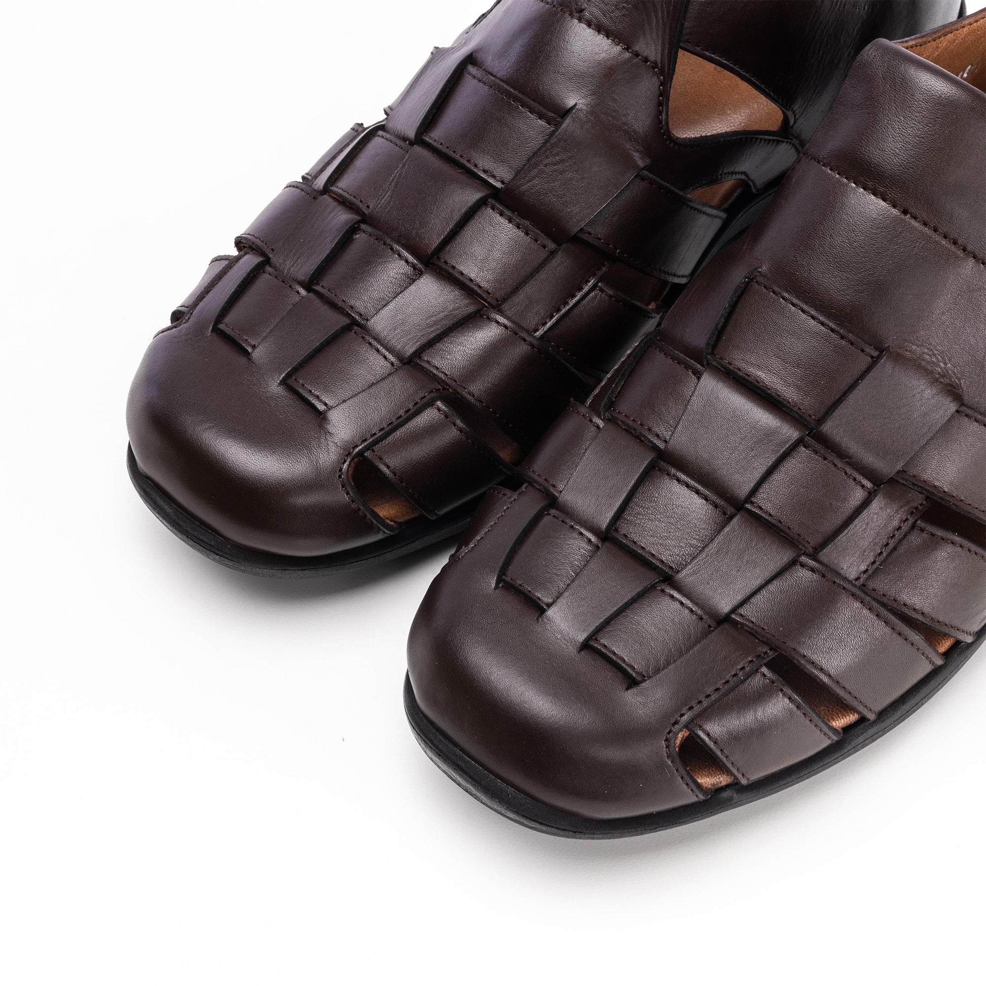 '''5210 Sandale en cuir Marron