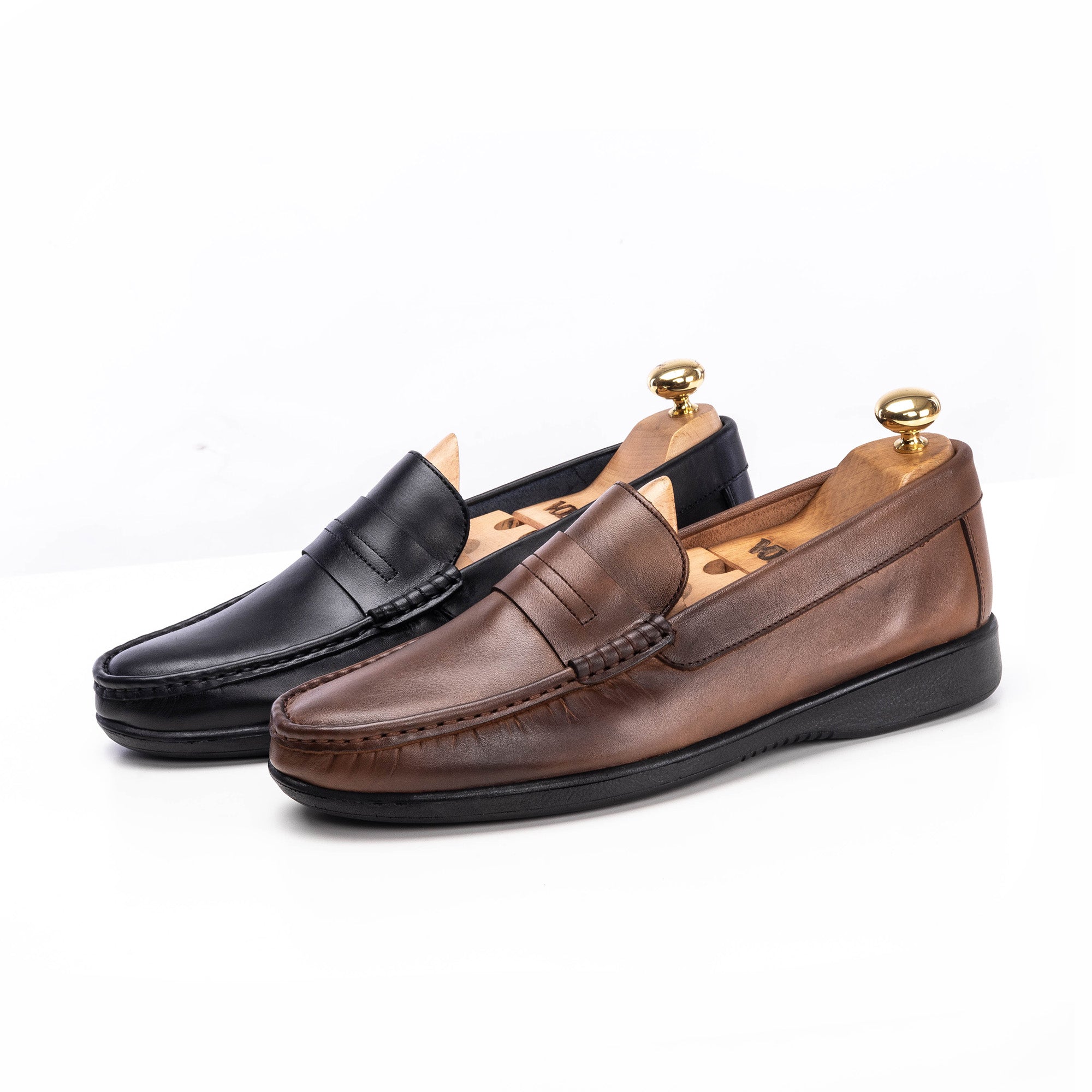 Volzak 5212 Chaussure en cuir noir