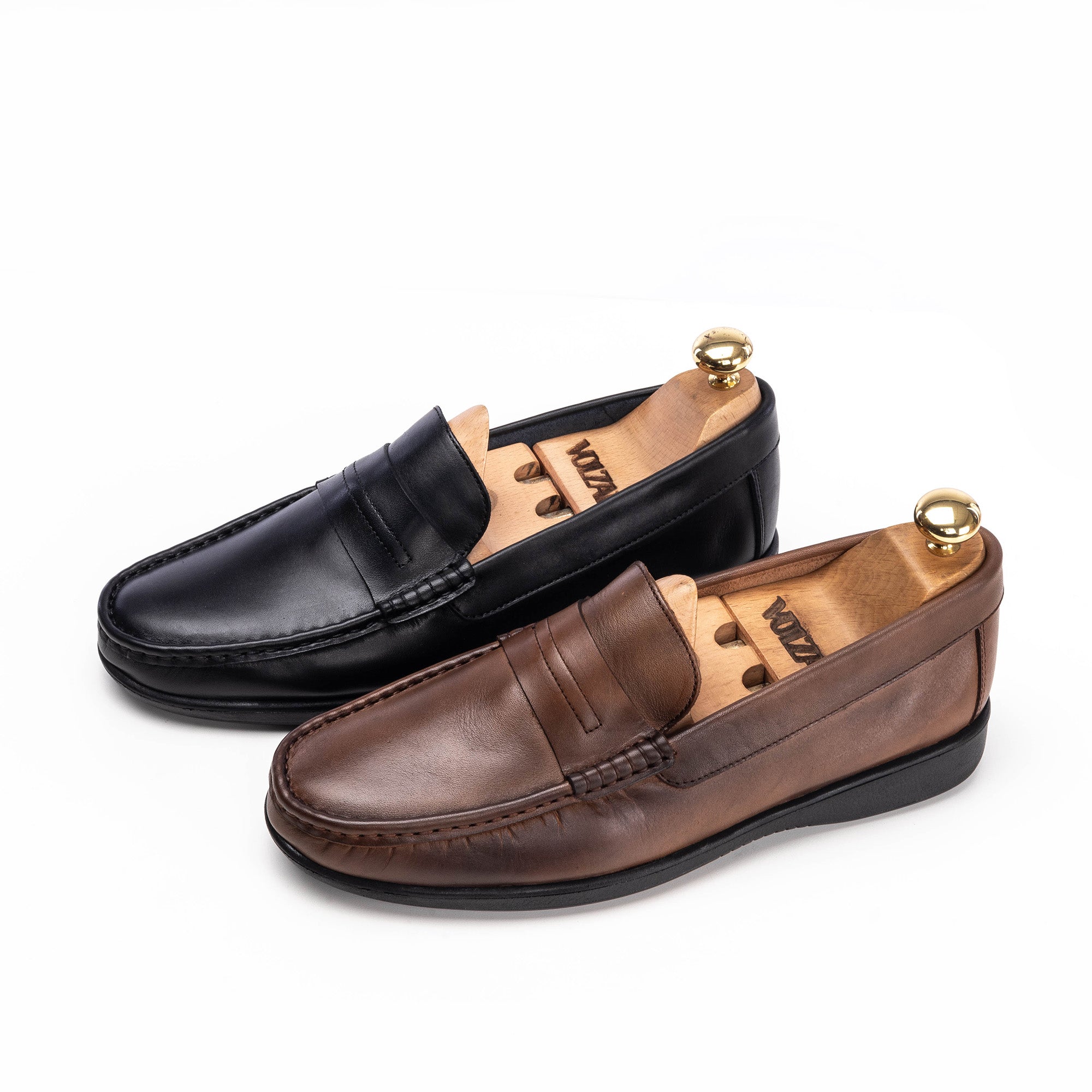 Volzak 5212 Chaussure en cuir noir