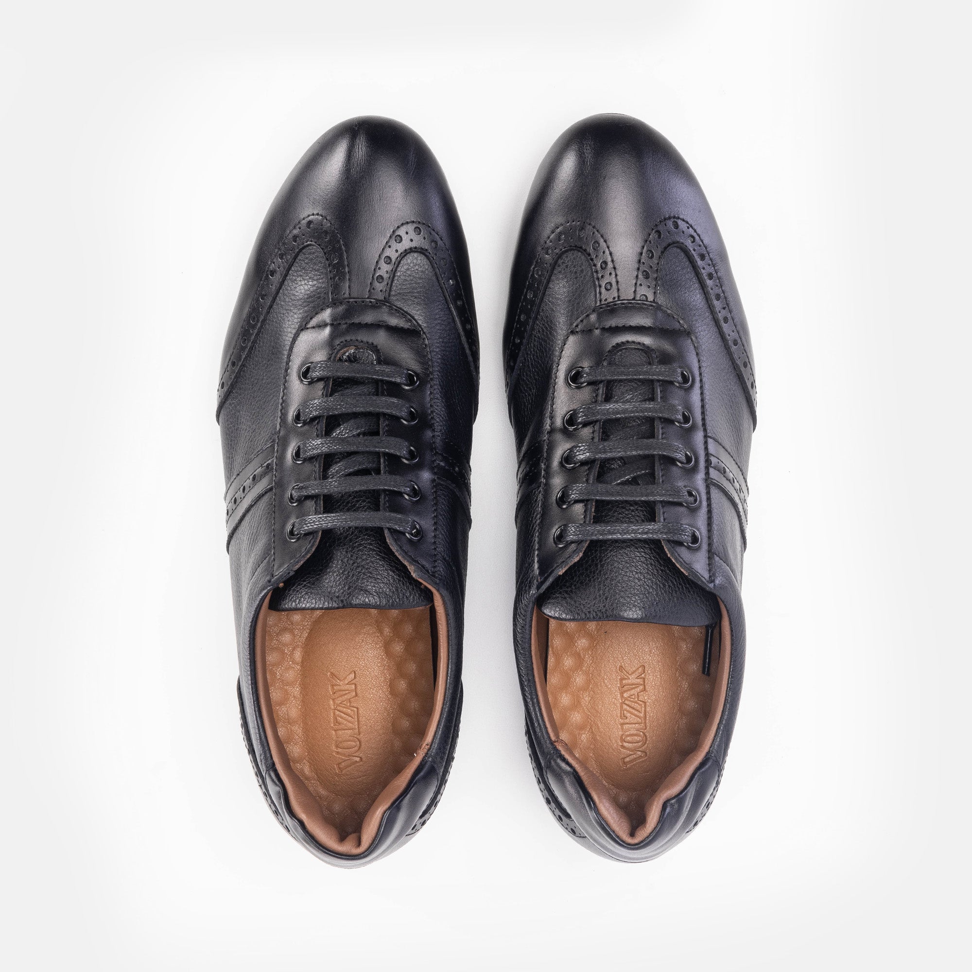 506 Chaussure en cuir Noir
