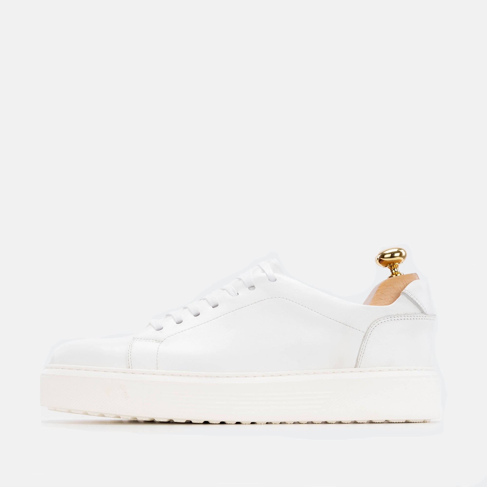 Volzak 5214 white leather sneaker