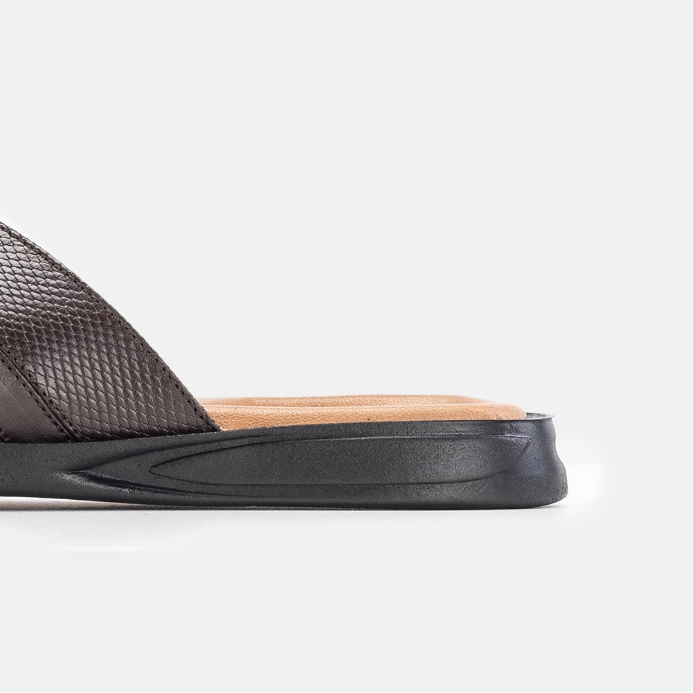 Volzak 5132 S Sandale en cuir Marron