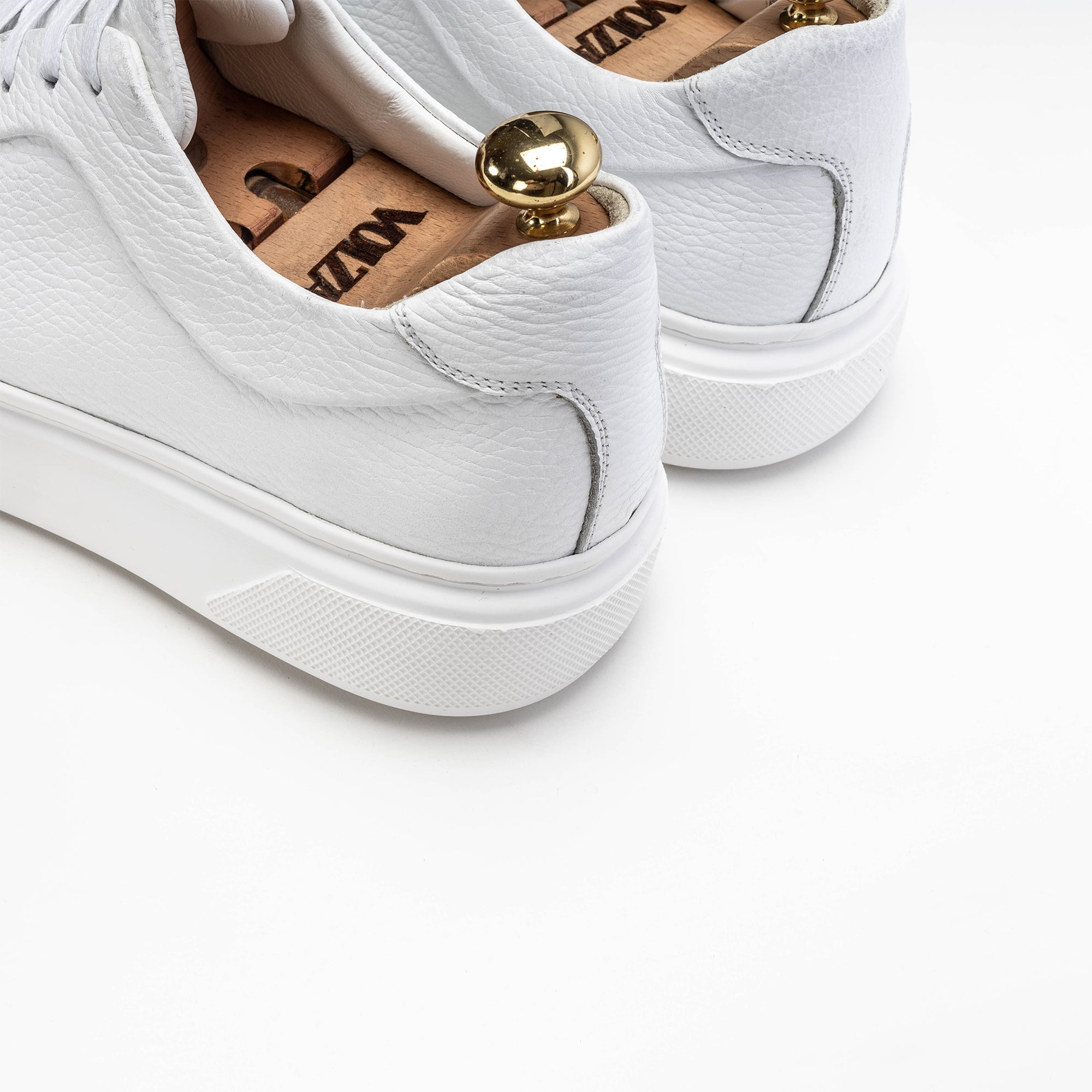 Volzak 400 Basket en cuir Blanc