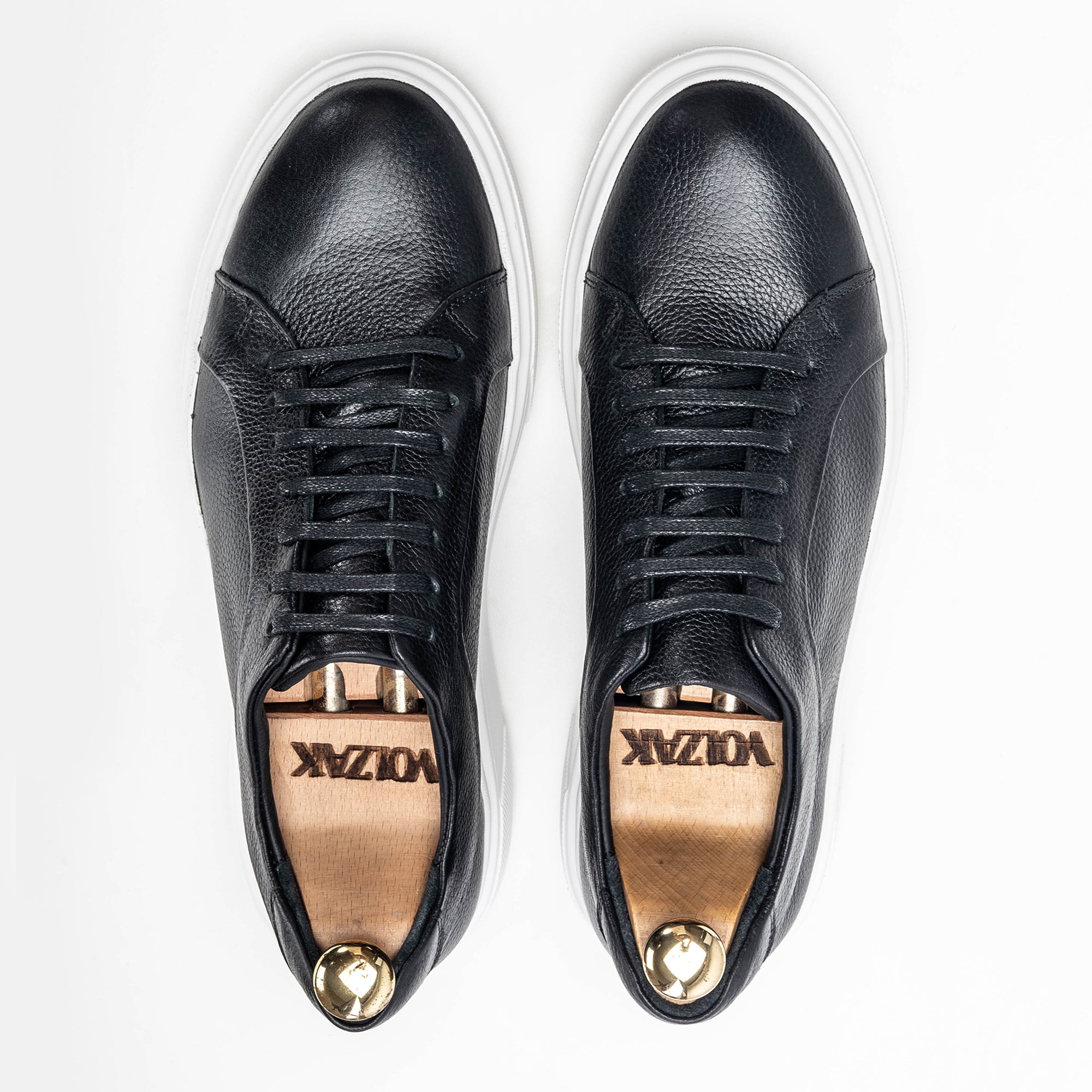 Volzak 400 Basket en cuir Noir