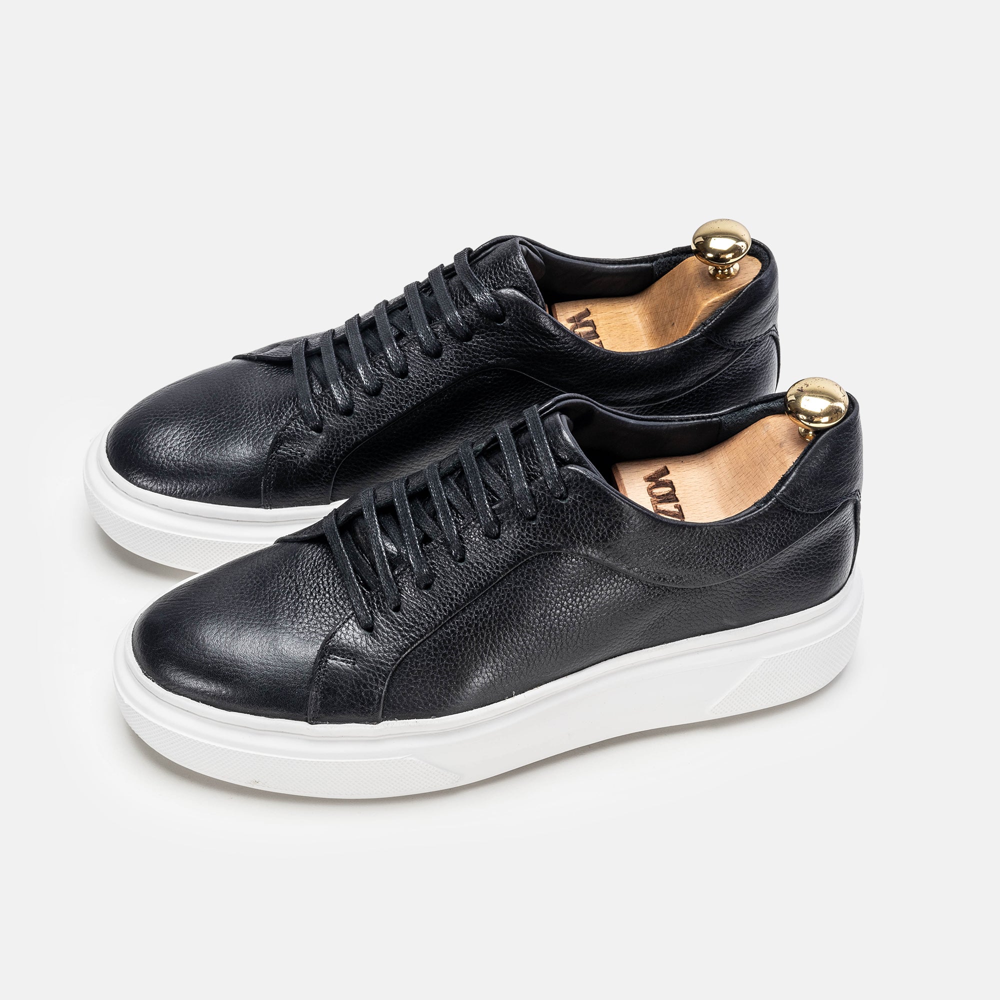 Volzak 400 Basket en cuir Noir