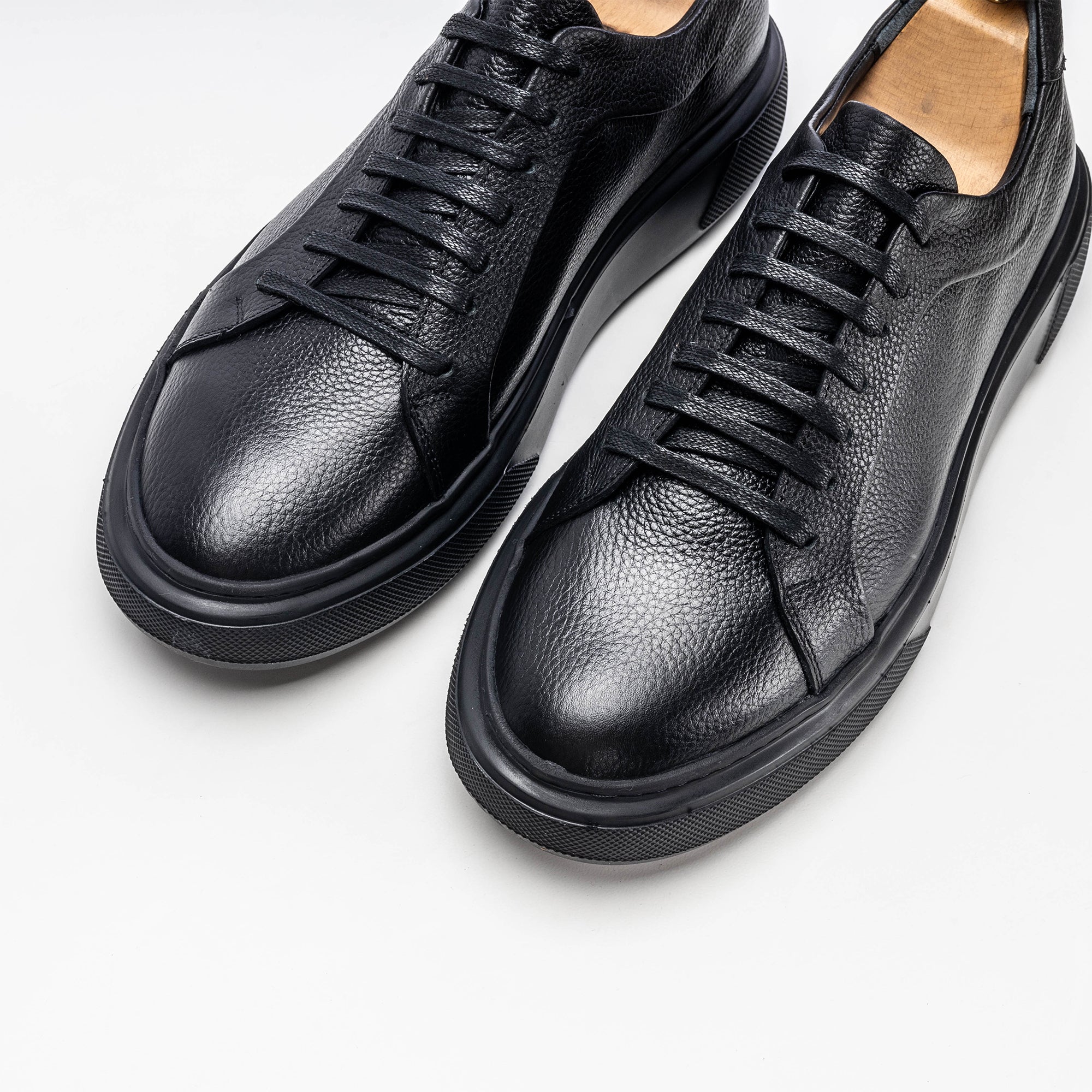 Volzak 400 S Basket en cuir Noir