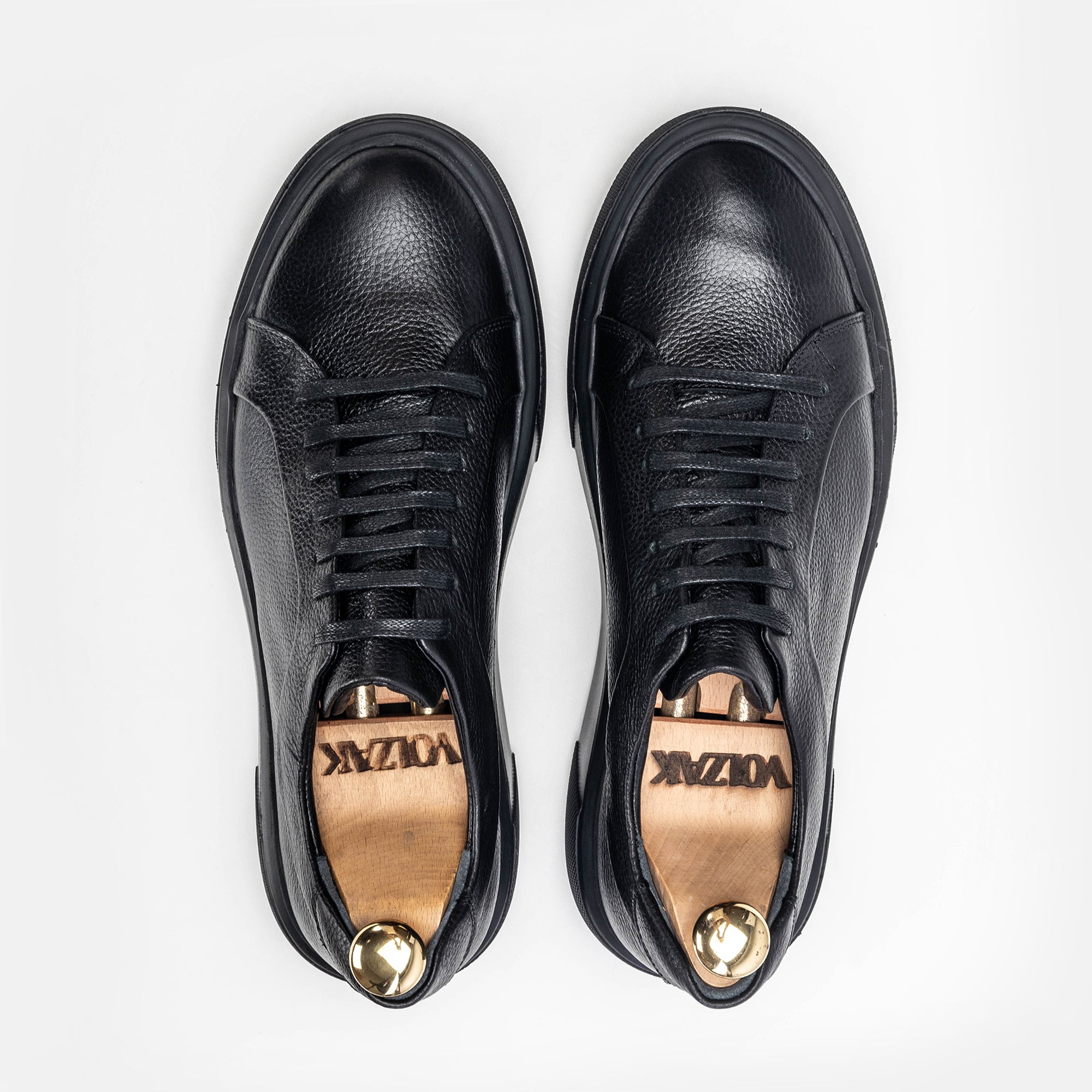 Volzak 400 S Basket en cuir Noir