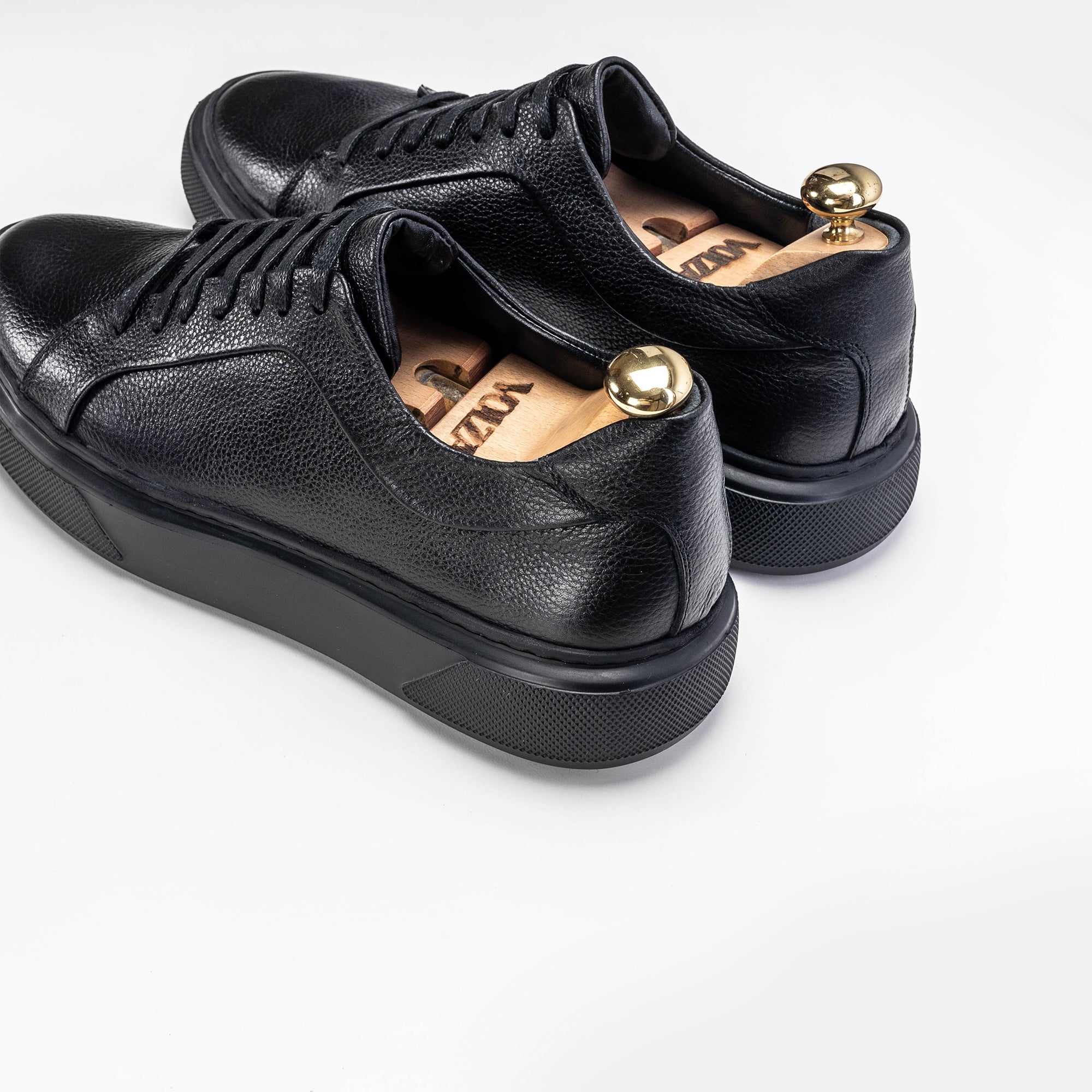 Volzak 400 S Basket en cuir Noir