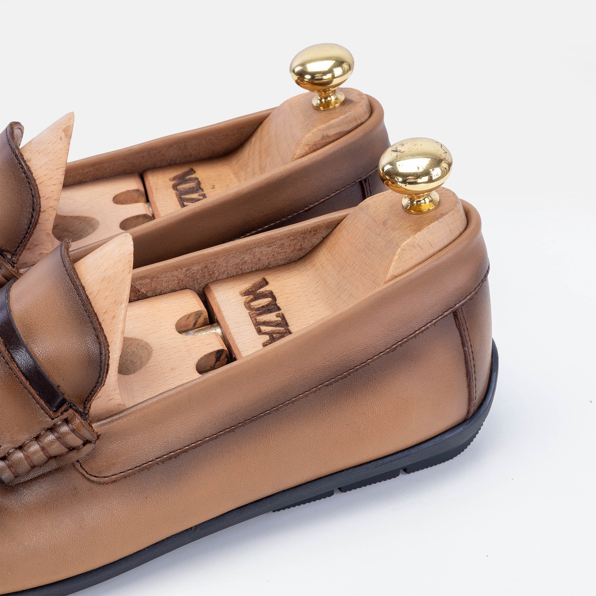 Volzak 5223 Mocassin en cuir sable