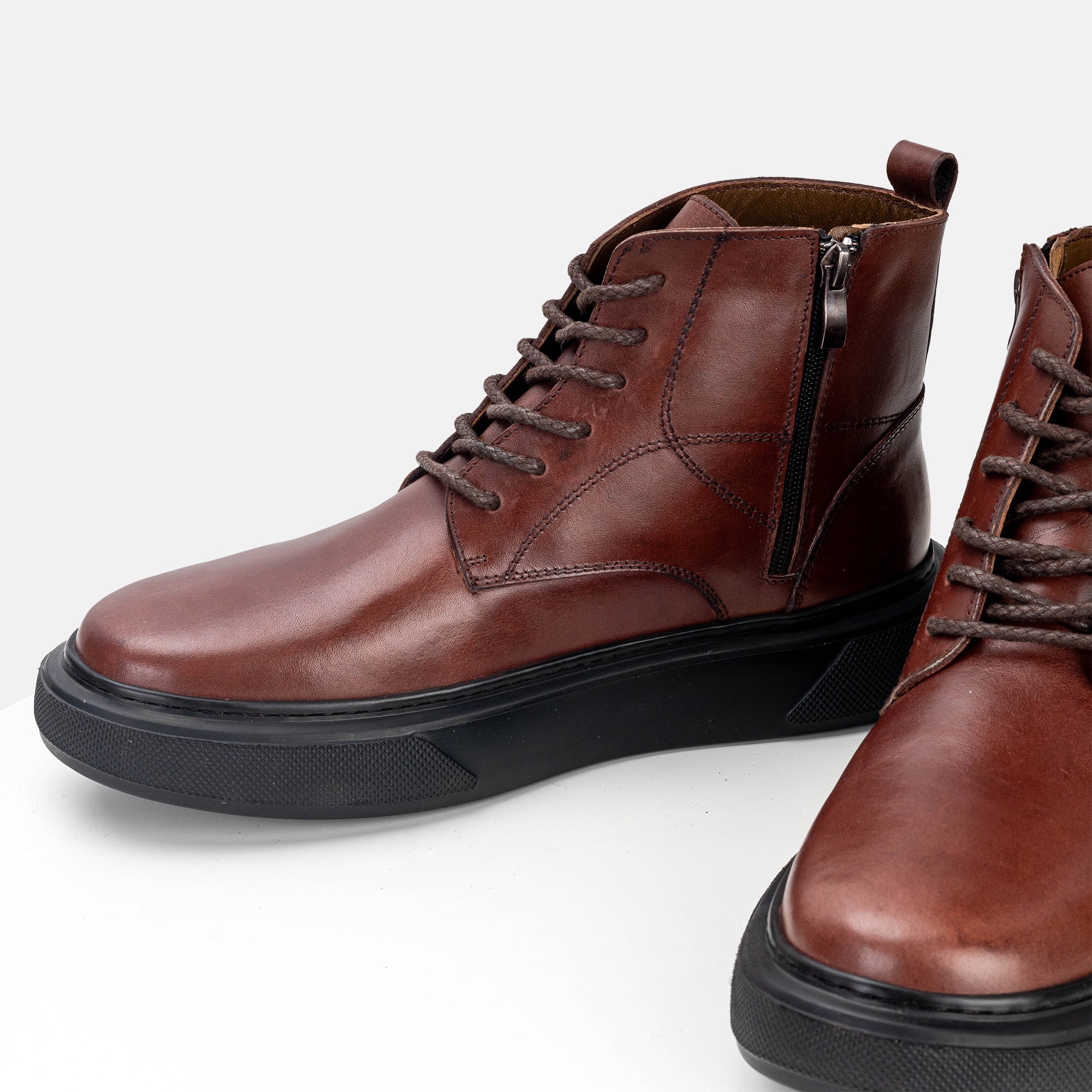 Volzak 4003 Bottine en cuir Marron