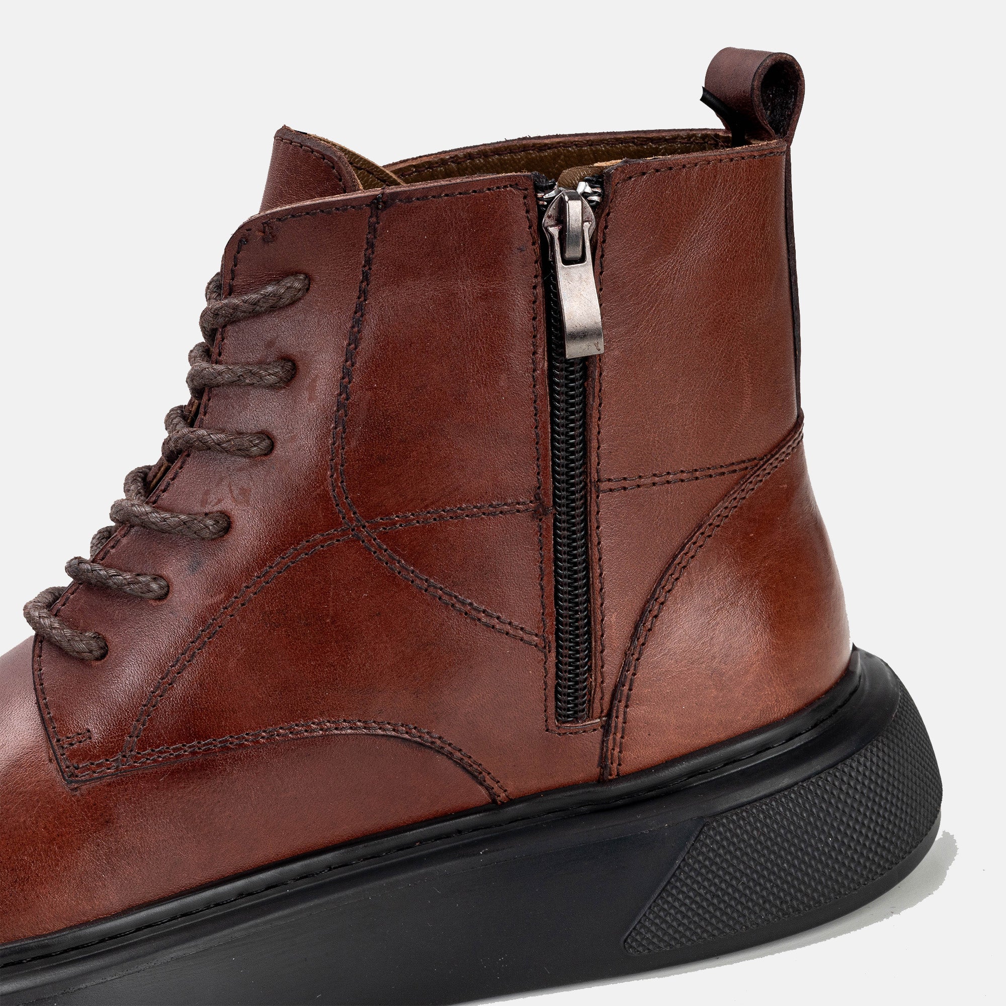 Volzak 4003 Bottine en cuir Marron