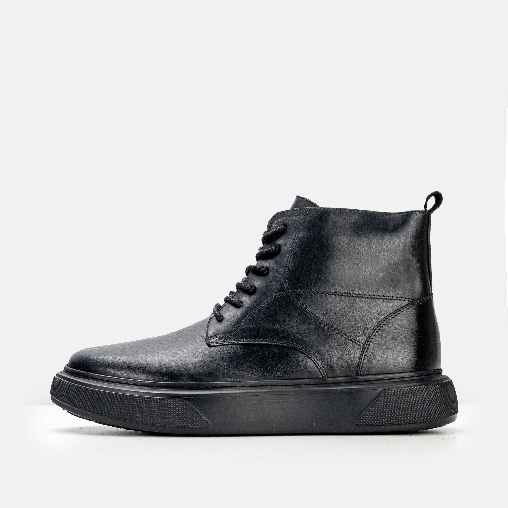 Volzak 4003 Bottine en cuir Noir
