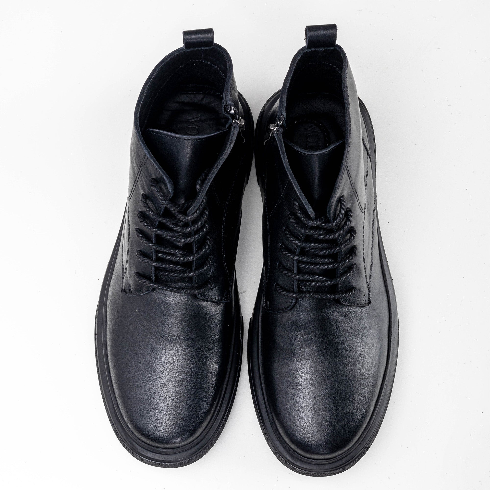 Volzak 4003 Bottine en cuir Noir