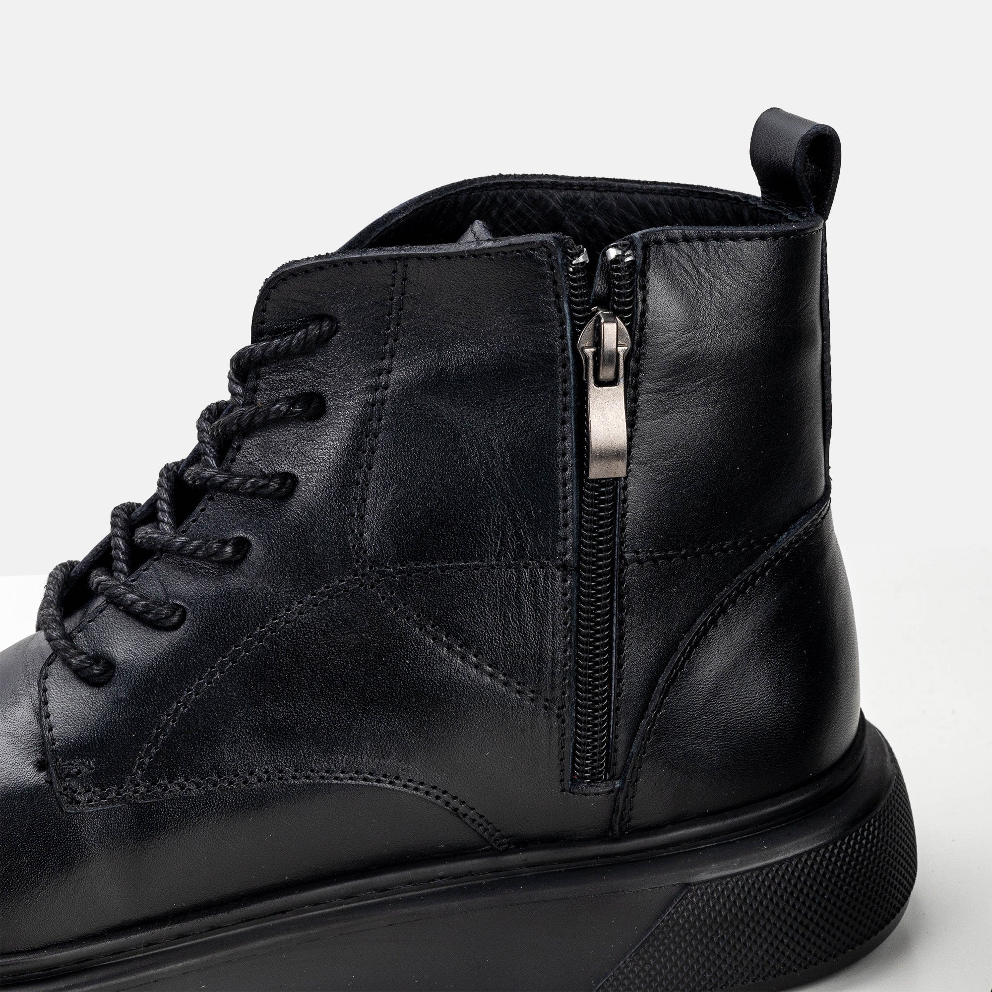 Volzak 4003 Bottine en cuir Noir