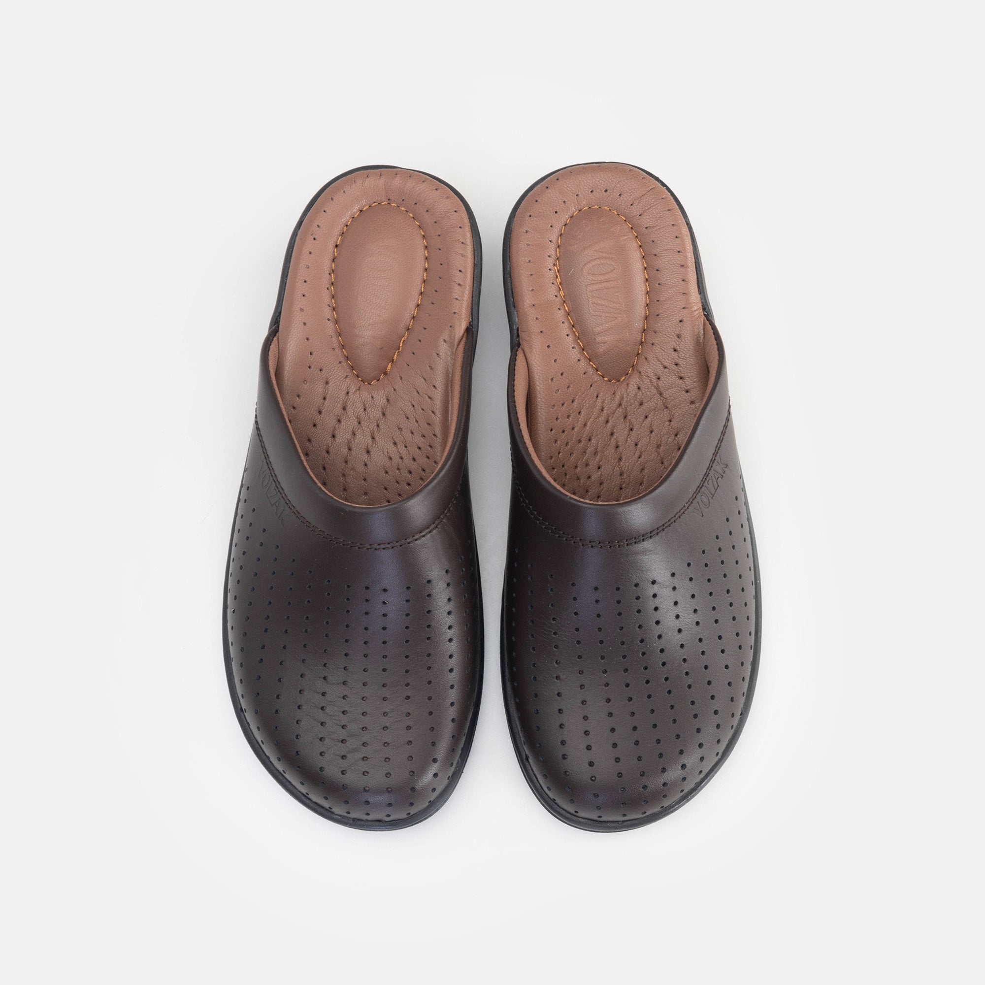 Volzak 381 Sabot médical femme Marron