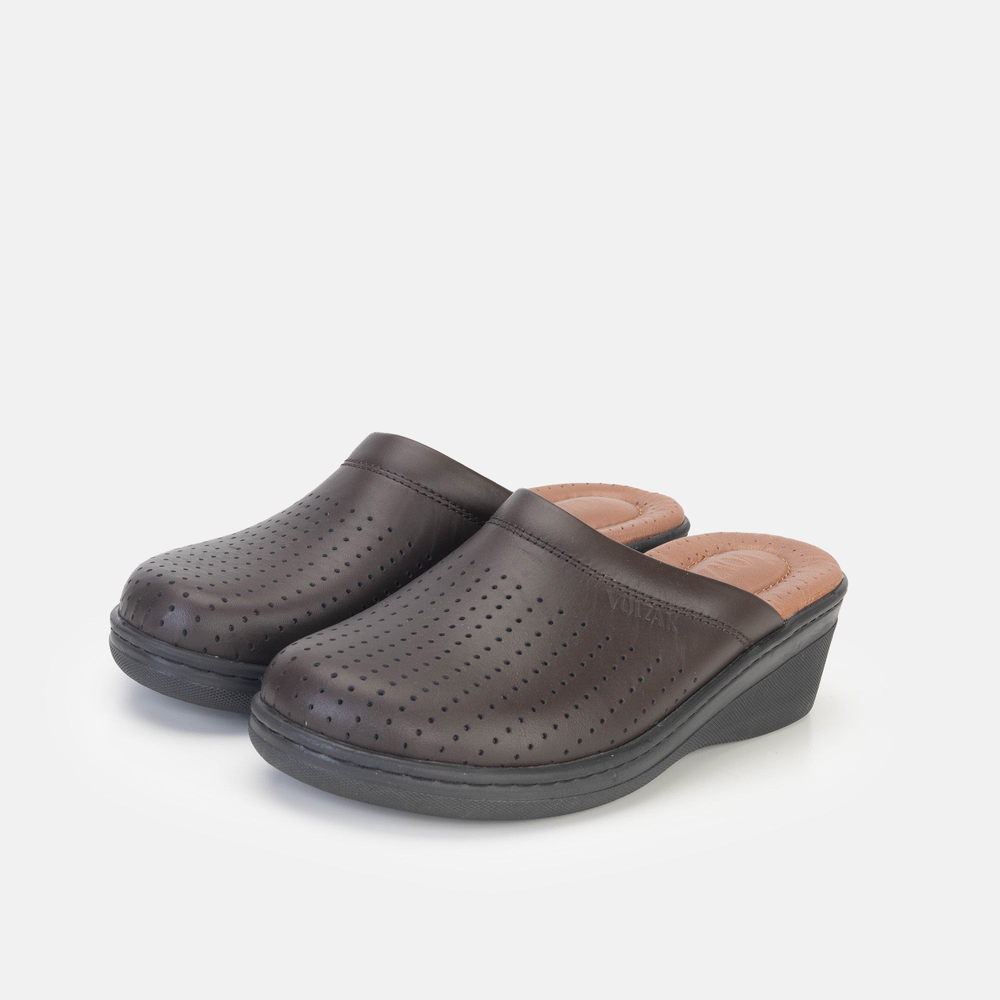 Volzak 381 Sabot médical femme Marron