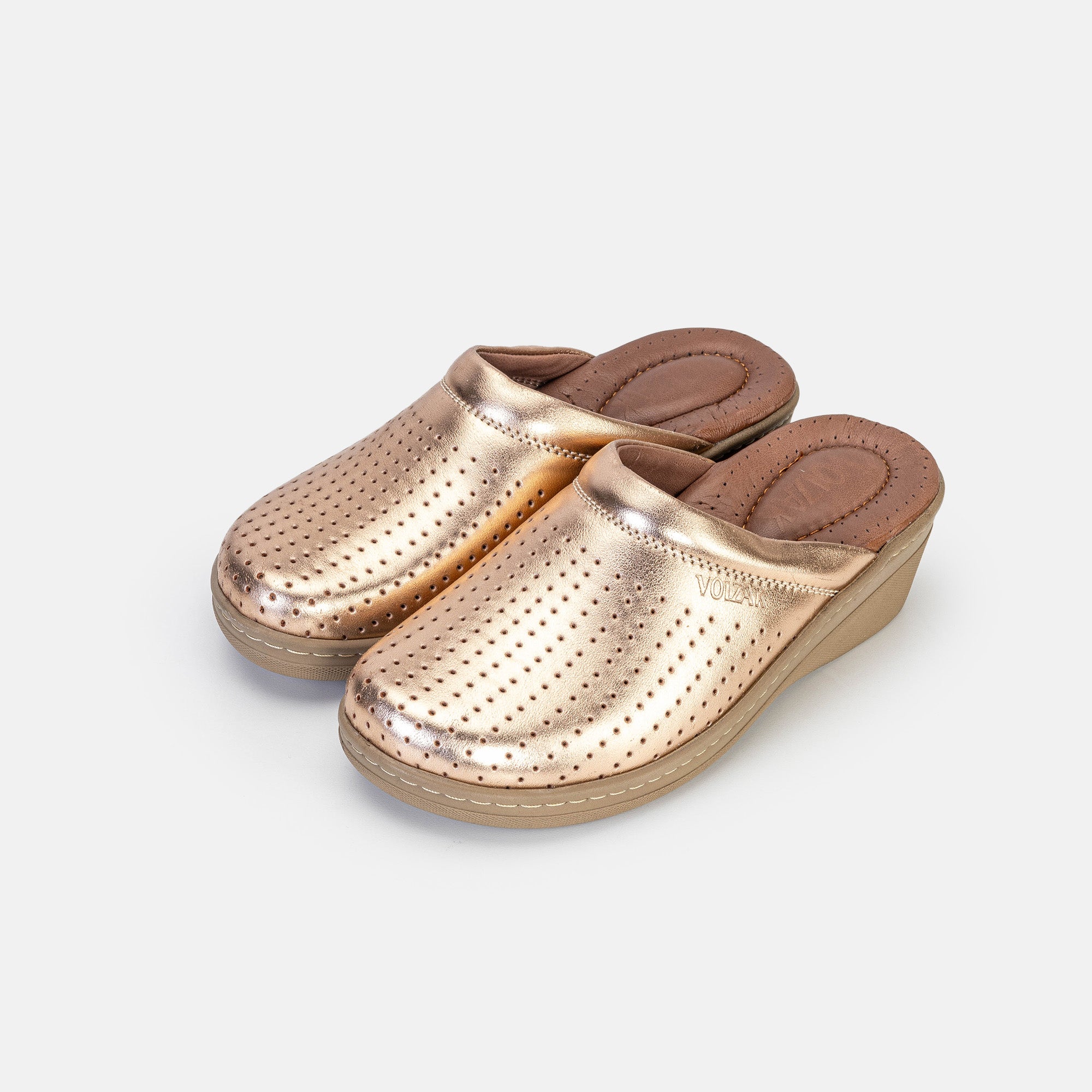 Volzak 381 Sabot médical femme Bronze