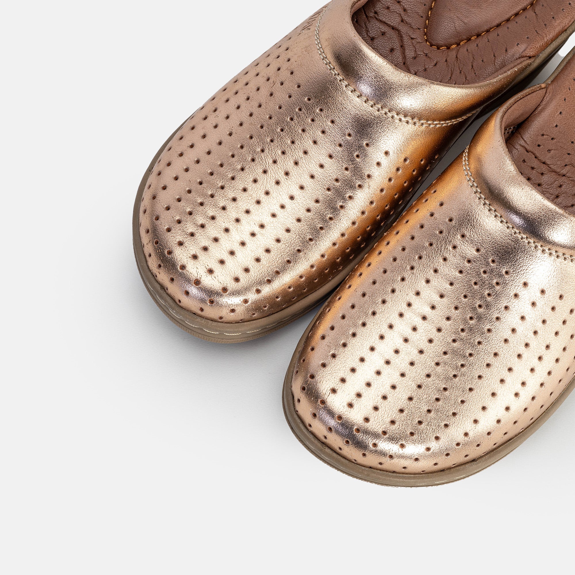 Volzak 381 Sabot médical femme Bronze