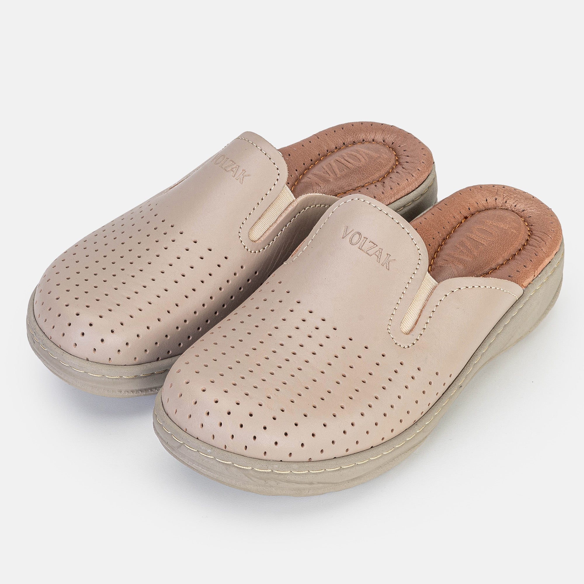 Volzak 261 Sabot médical femme Beige