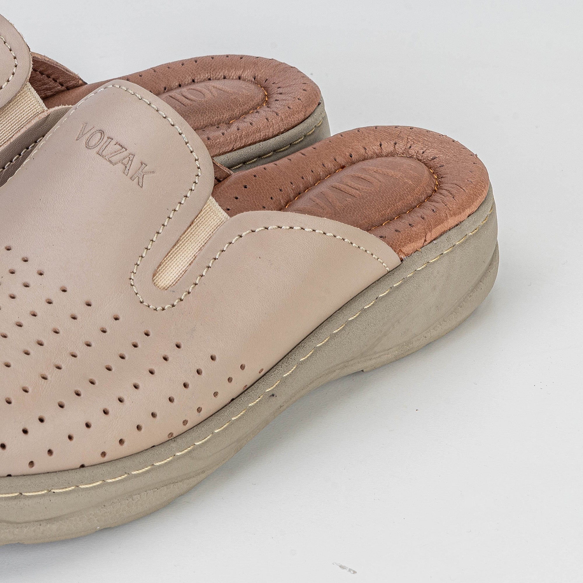 Volzak 261 Sabot médical femme Beige