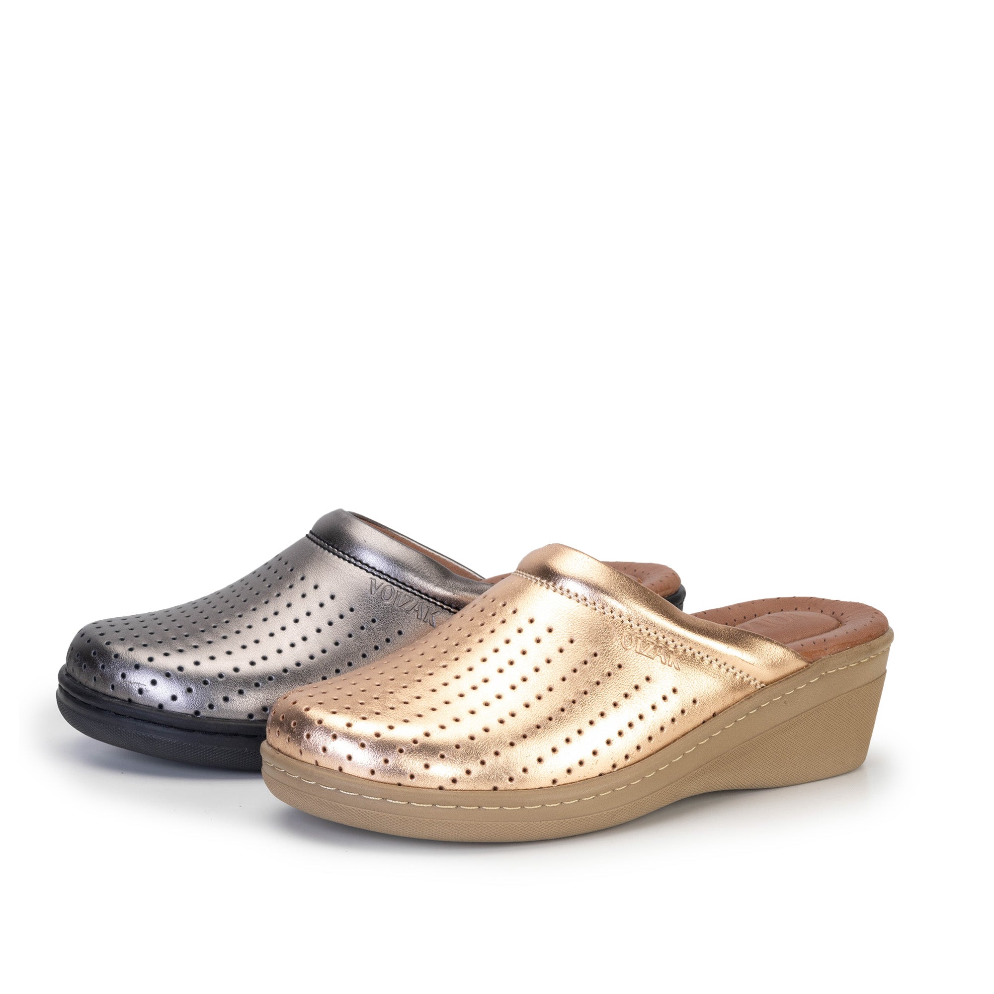 Volzak 381 Sabot médical femme Bronze