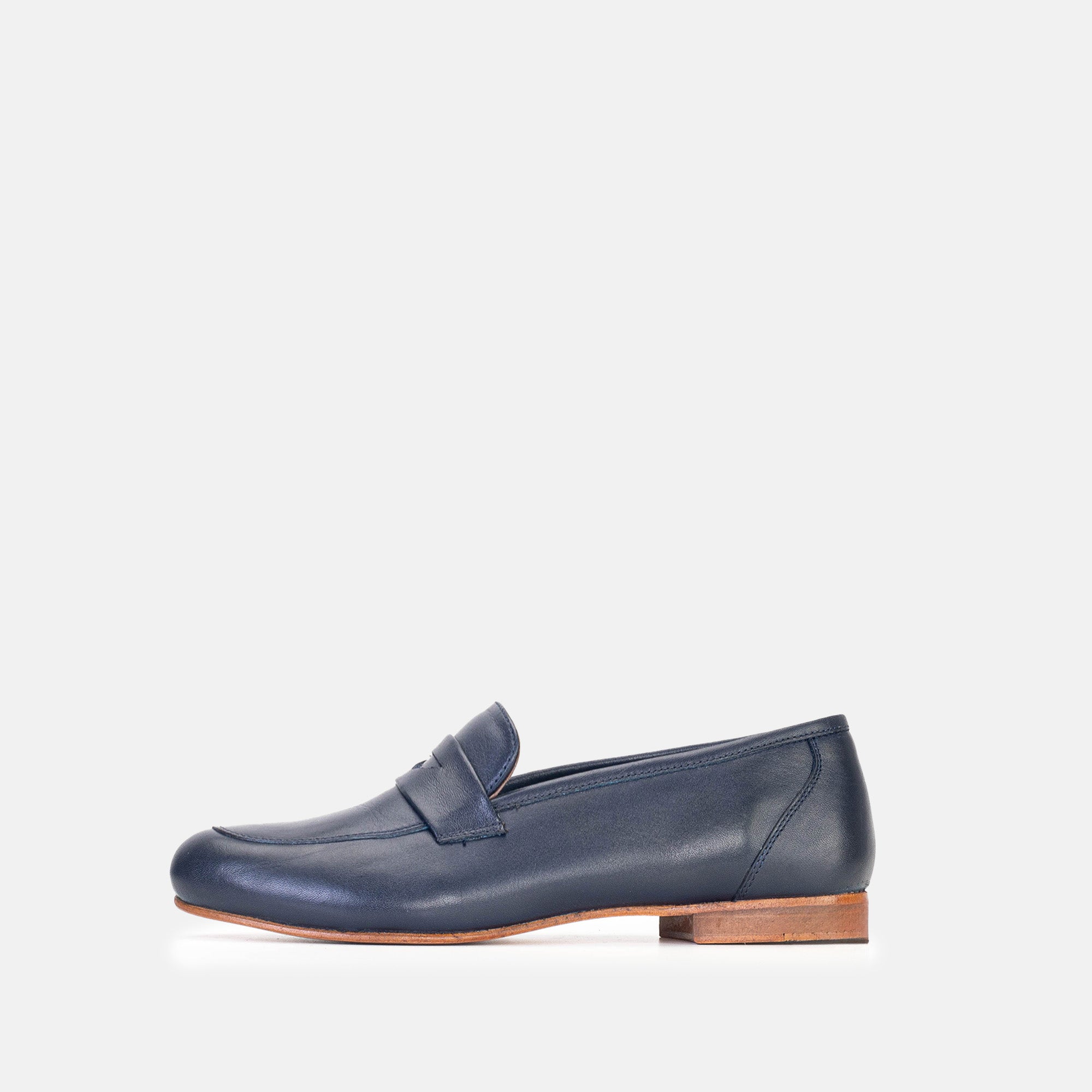 Volzak 3037 Chaussure en cuir Bleu