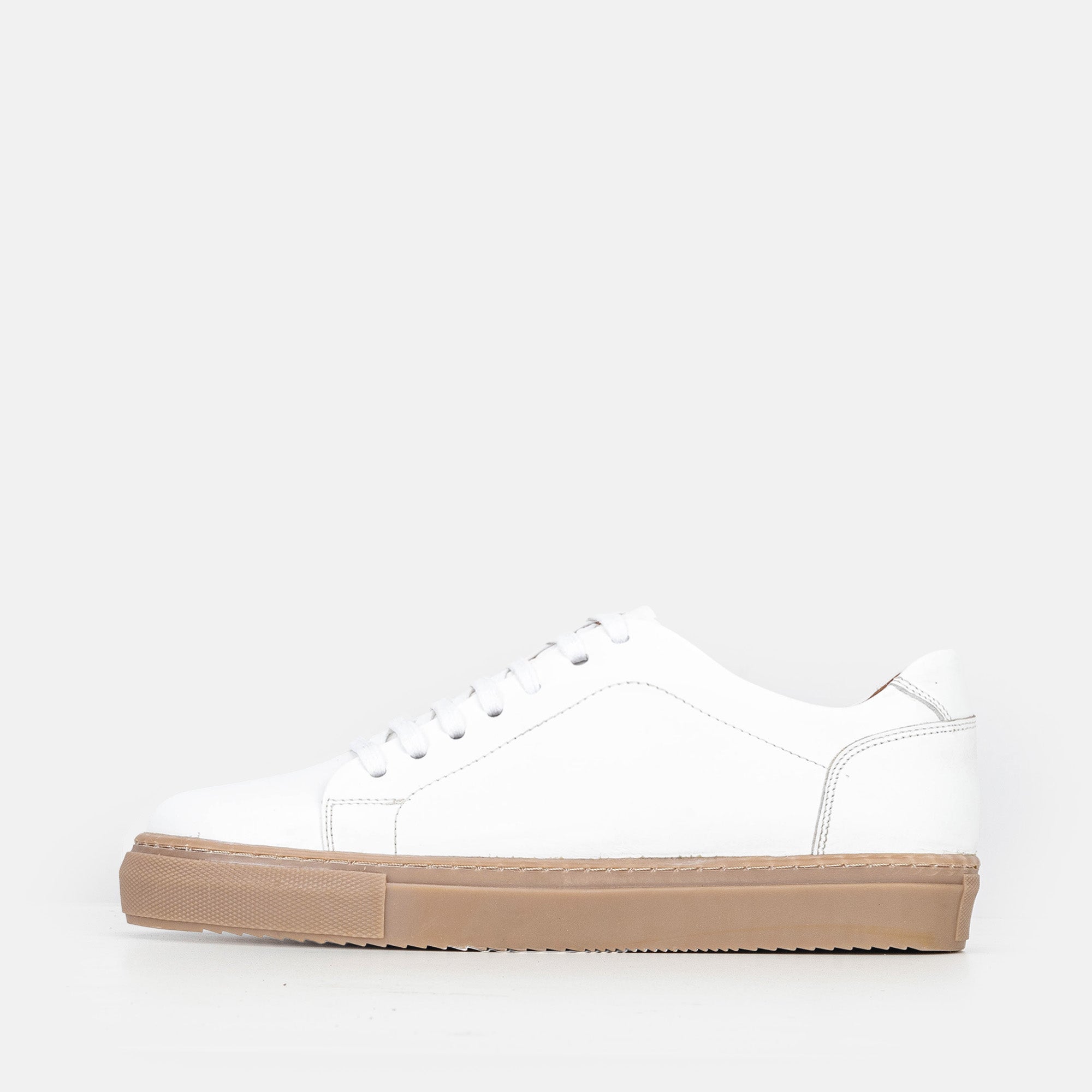 Volzak 5150 Basket en cuir Blanc