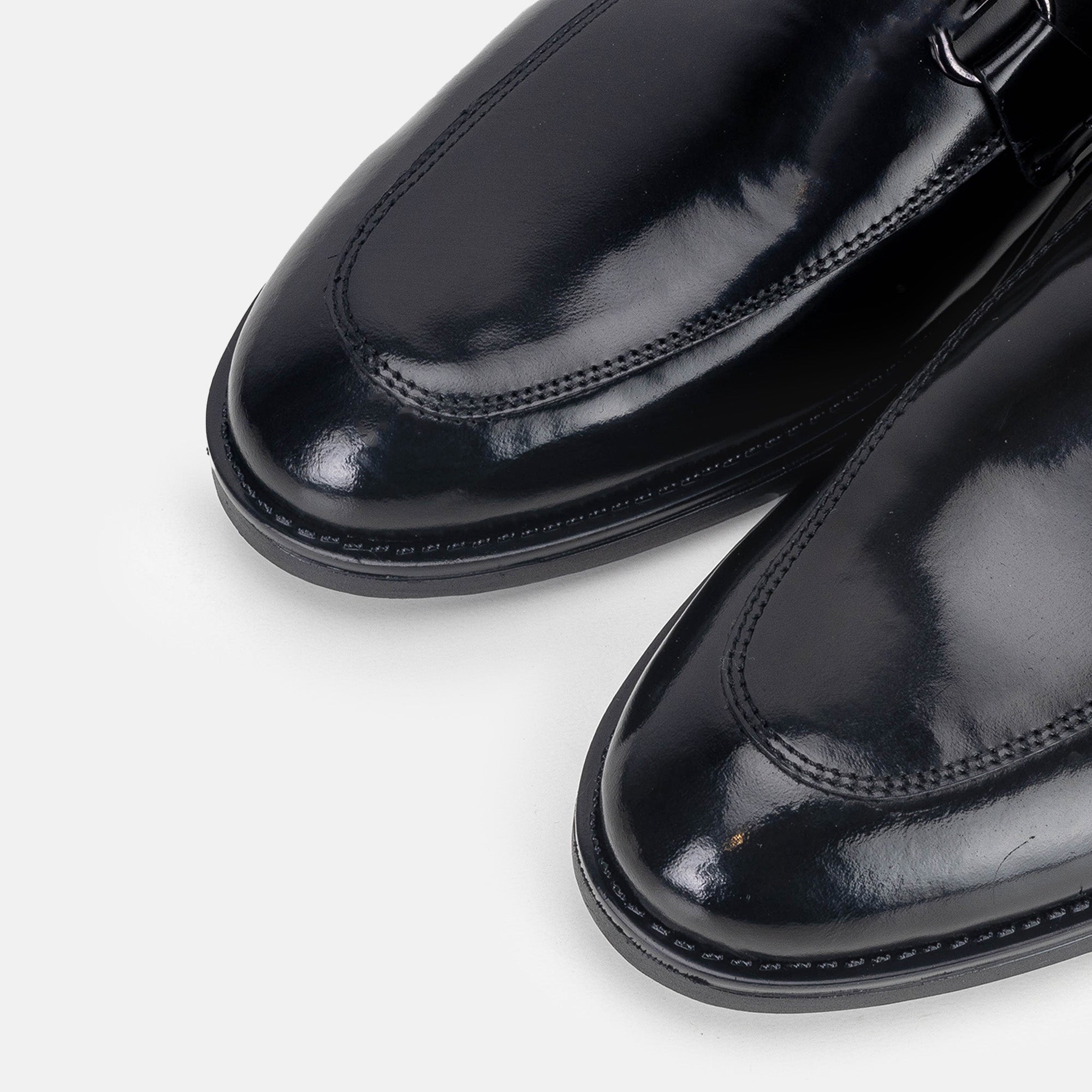 Volzak 5313 chaussure en cuir Démasquable Noir