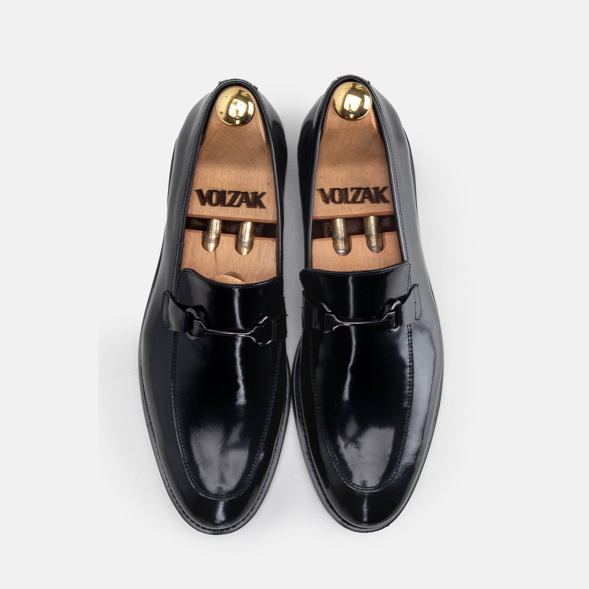 Volzak 5313 chaussure en cuir Démasquable Noir