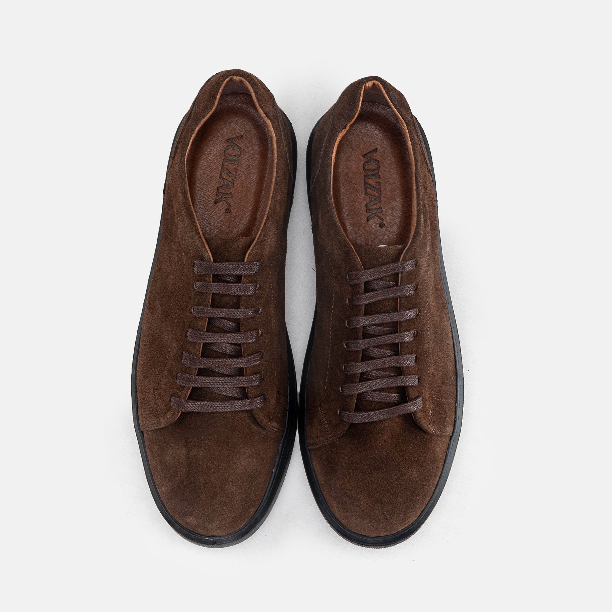 Volzak 5300 basket en daim Marron