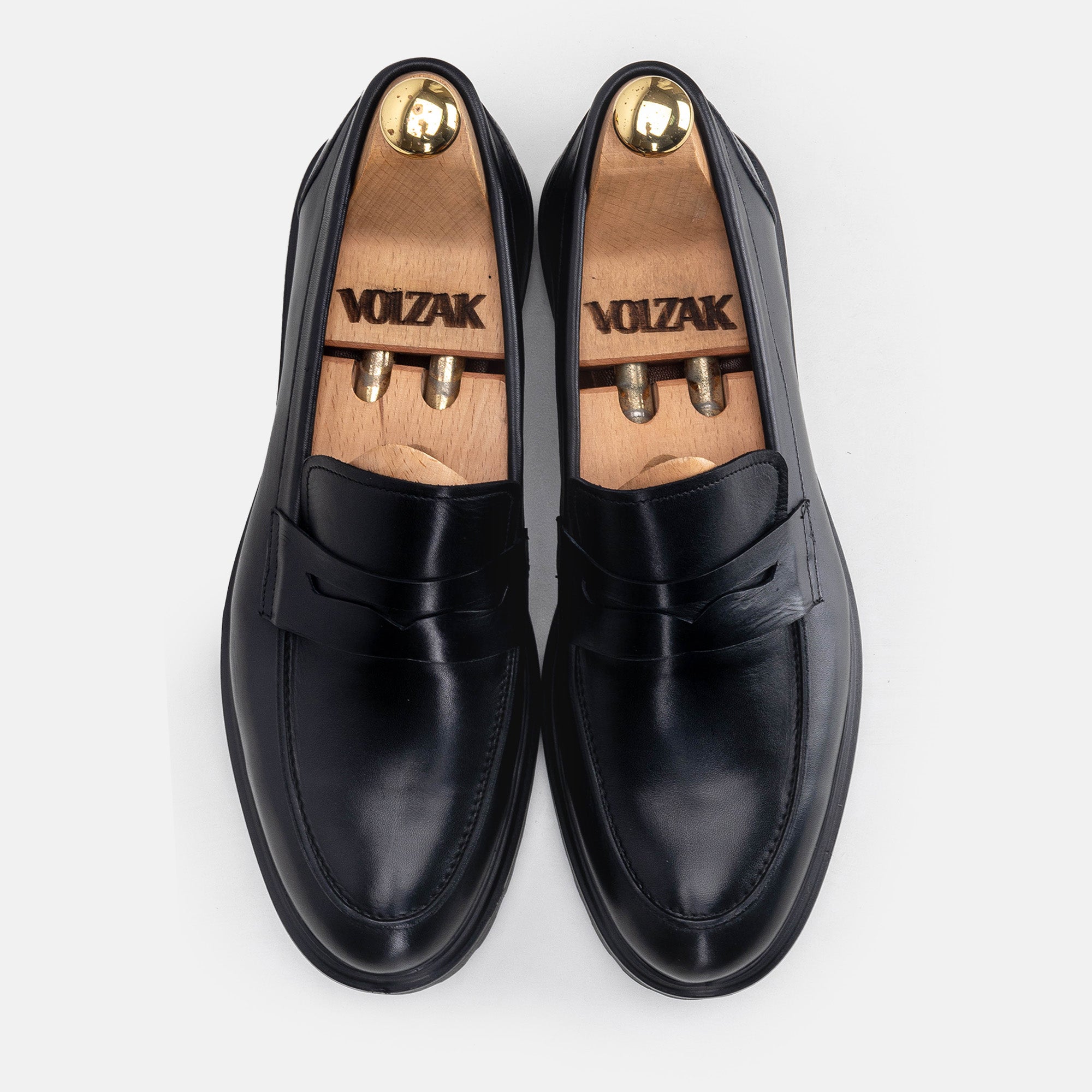 حذاء فولزاك 5308 جلدي أسود